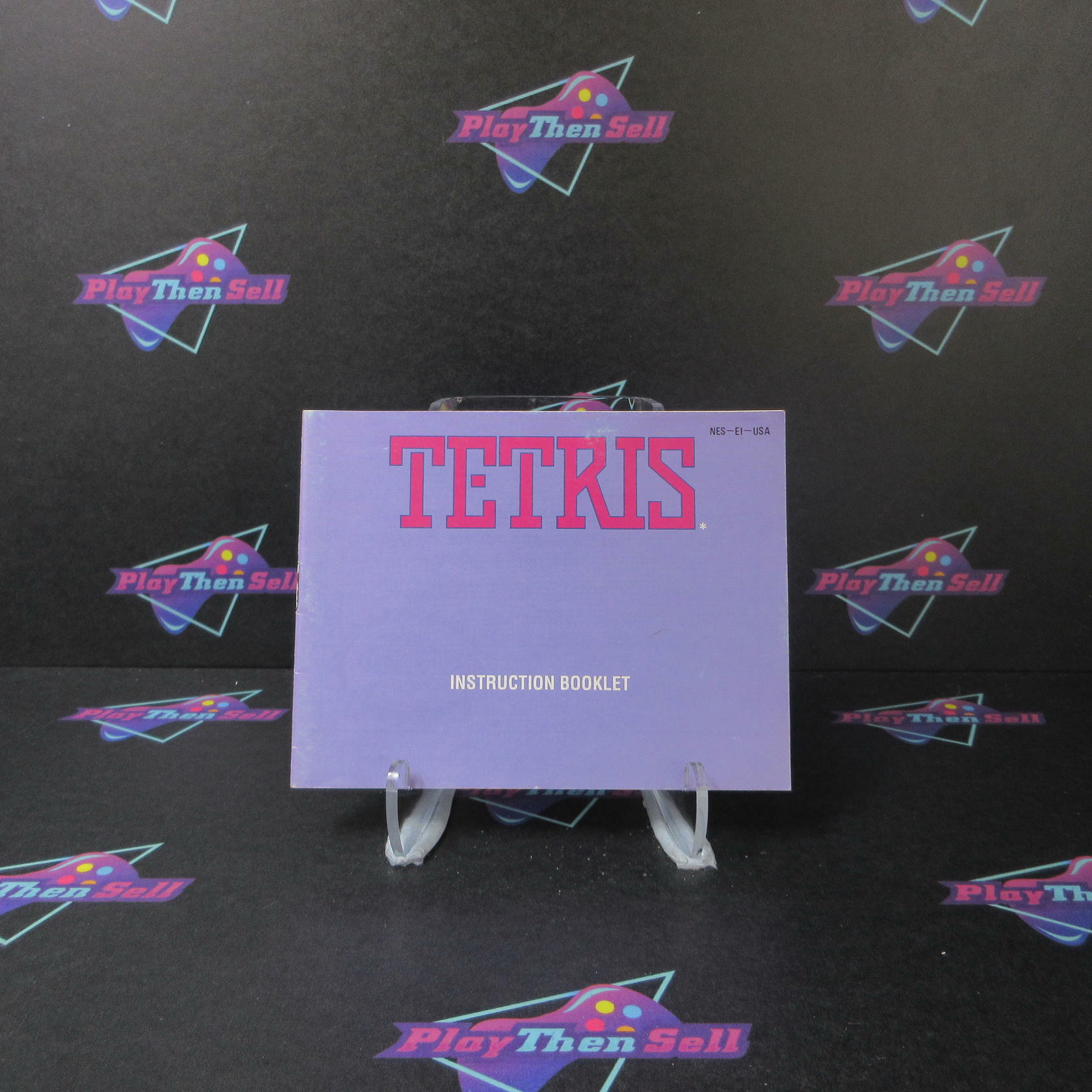 Tetris Nintendo NES Cartridge + Manual Authentic / Tested - Very Good