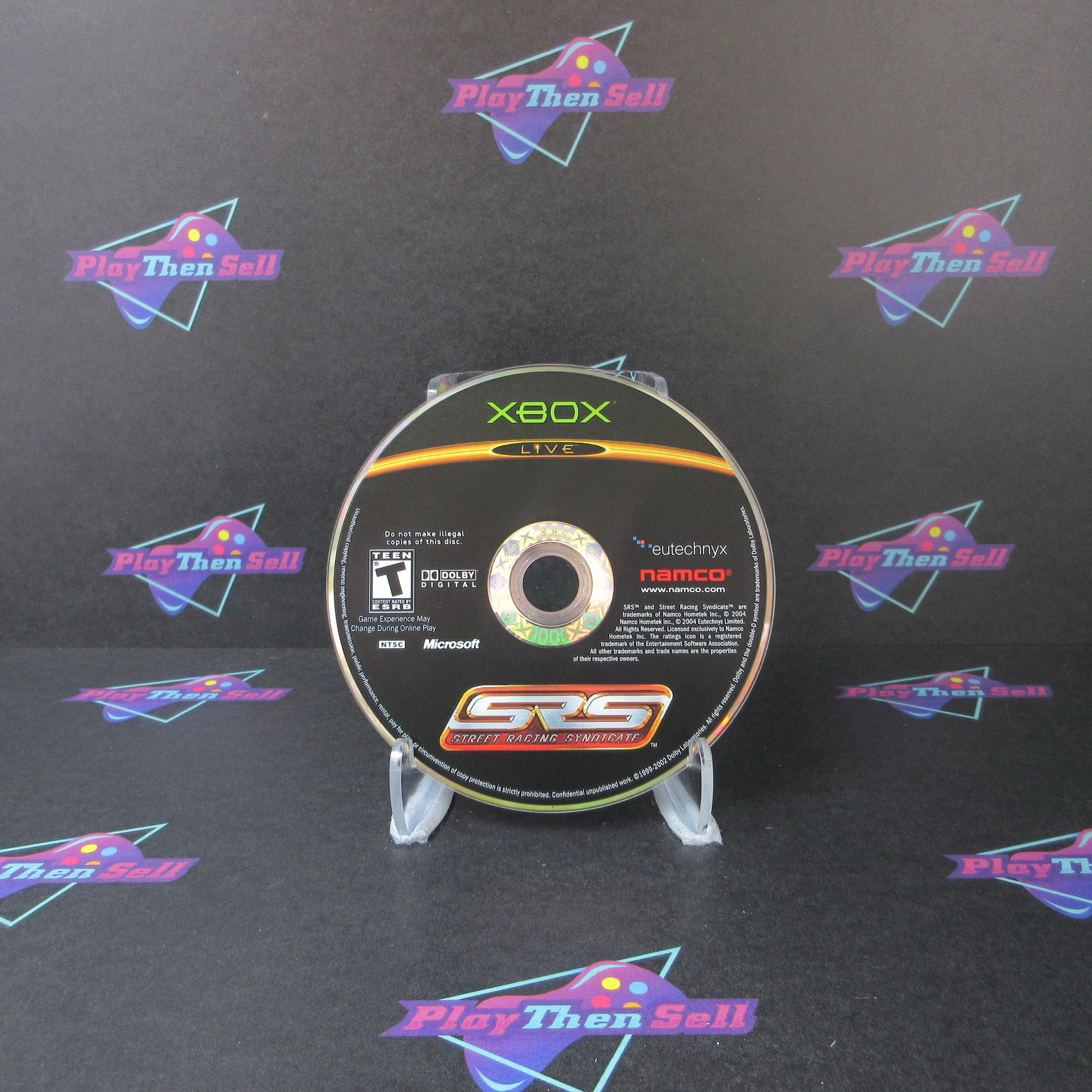 SRS Street Racing Syndicate Xbox Disc Only - Very Good