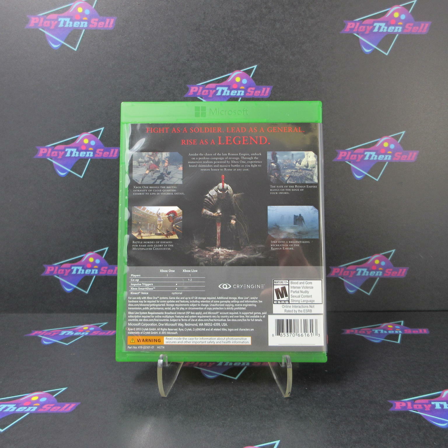 Ryse Son of Rome Xbox One AD - Very Good