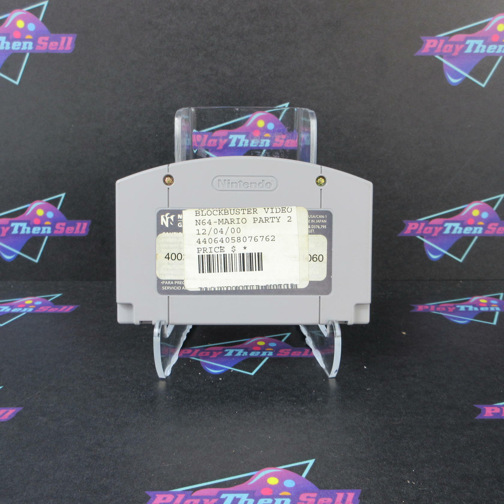 Mario Party 2 Nintendo 64 AD N64 Cartridge Only Authentic / Tested - Very Good