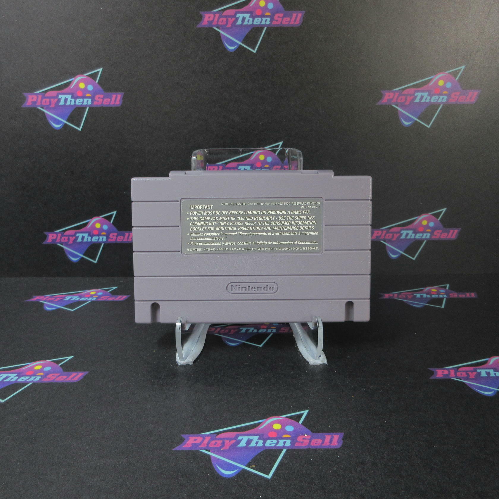 Monopoly Nintendo SNES Cartridge Only Authentic / Tested - Very Good