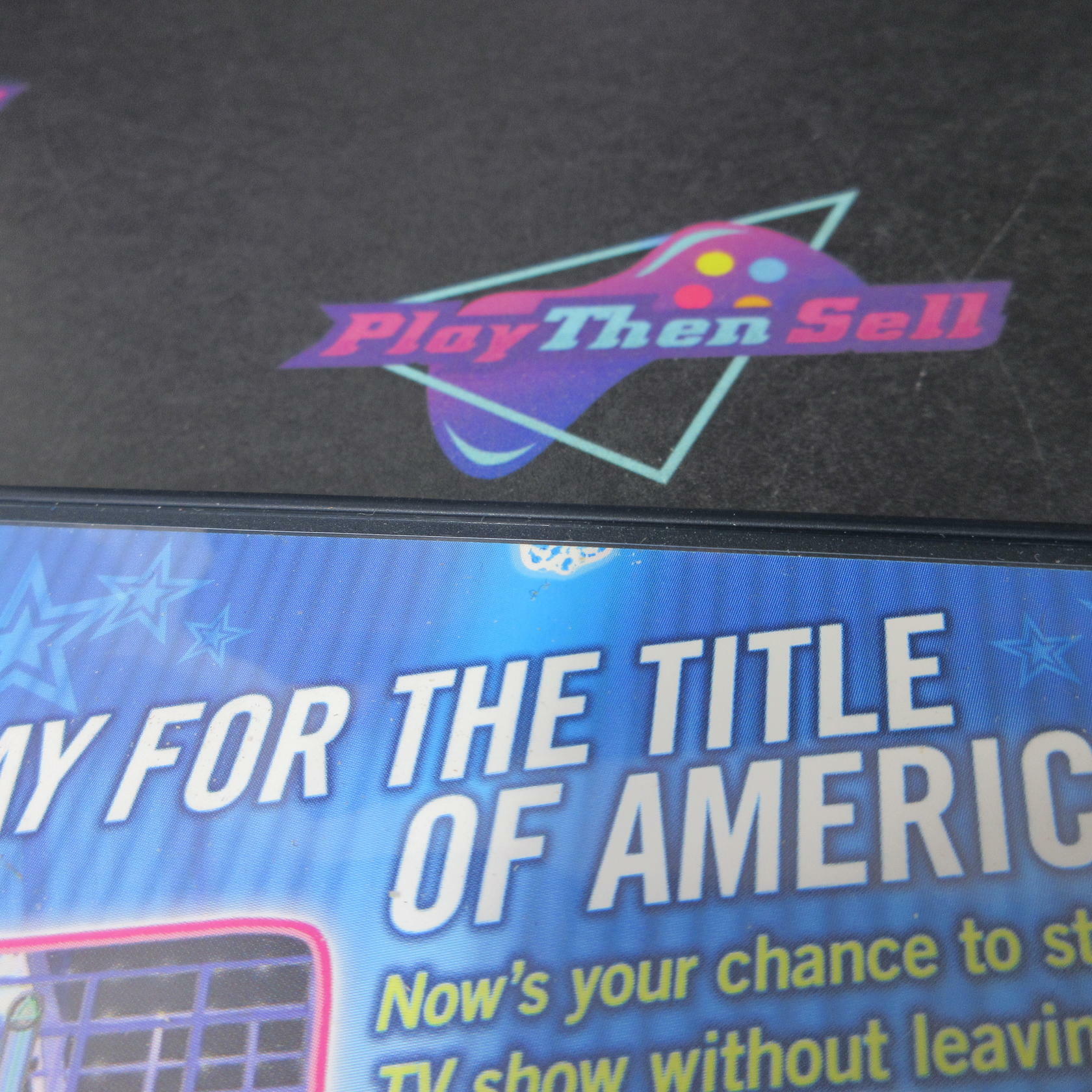 American Idol PS2 PlayStation 2 AD Complete CIB - Very Good