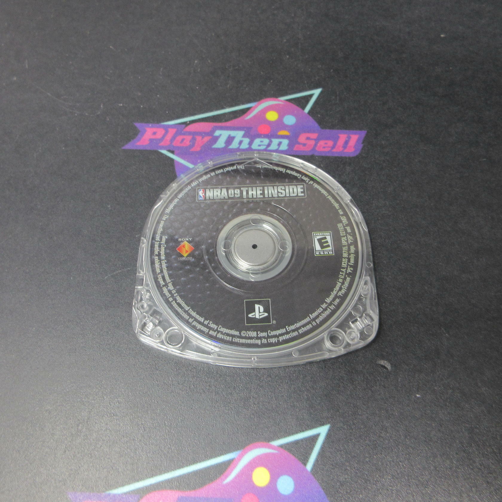 NBA 09 The Inside - Clear UMD Sony PSP Disc Only - Very Good