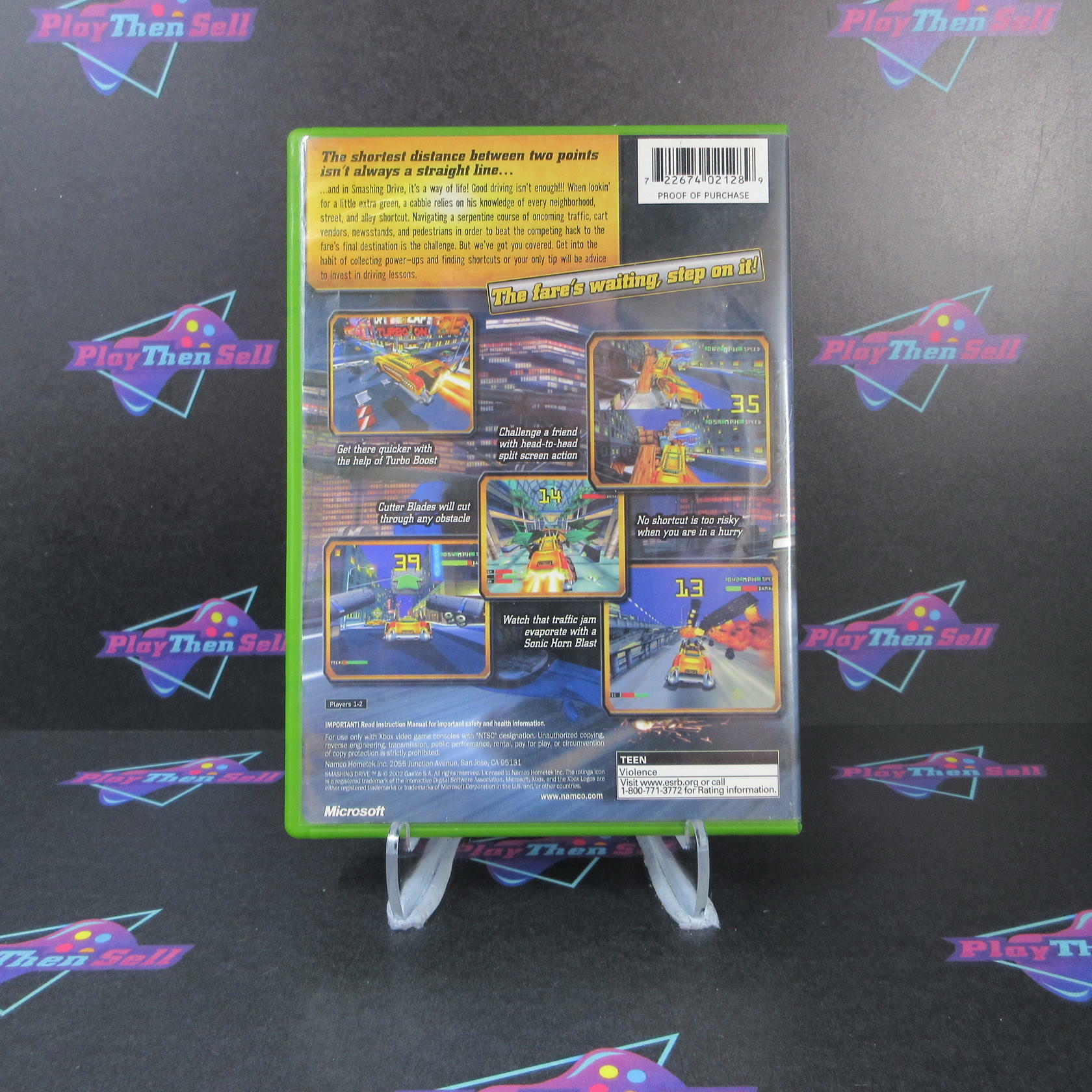 Smashing Drive - Xbox MD/DD Complete CIB - Very Good