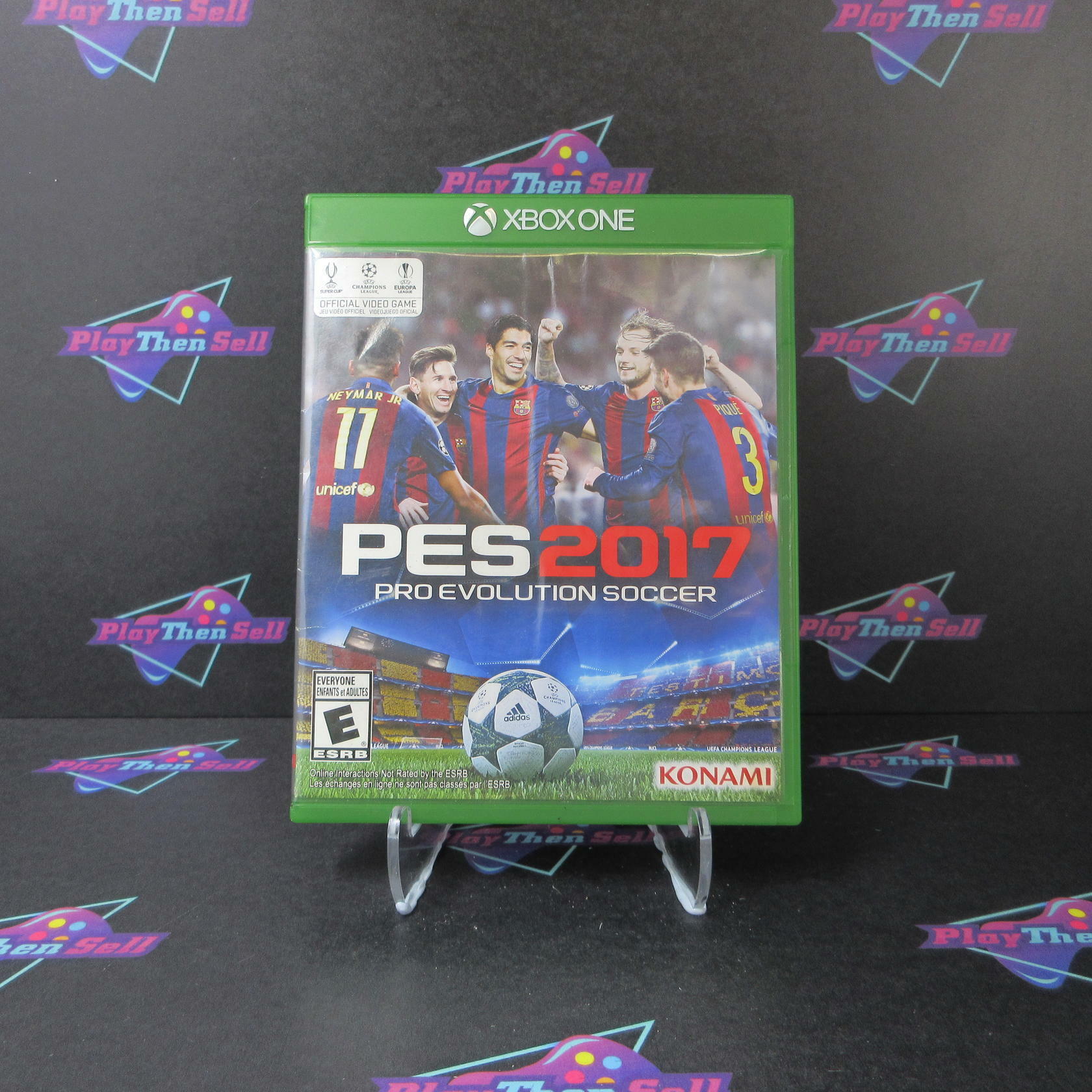Pro Evolution Soccer 2017 Xbox One AD Complete CIB - Very Good