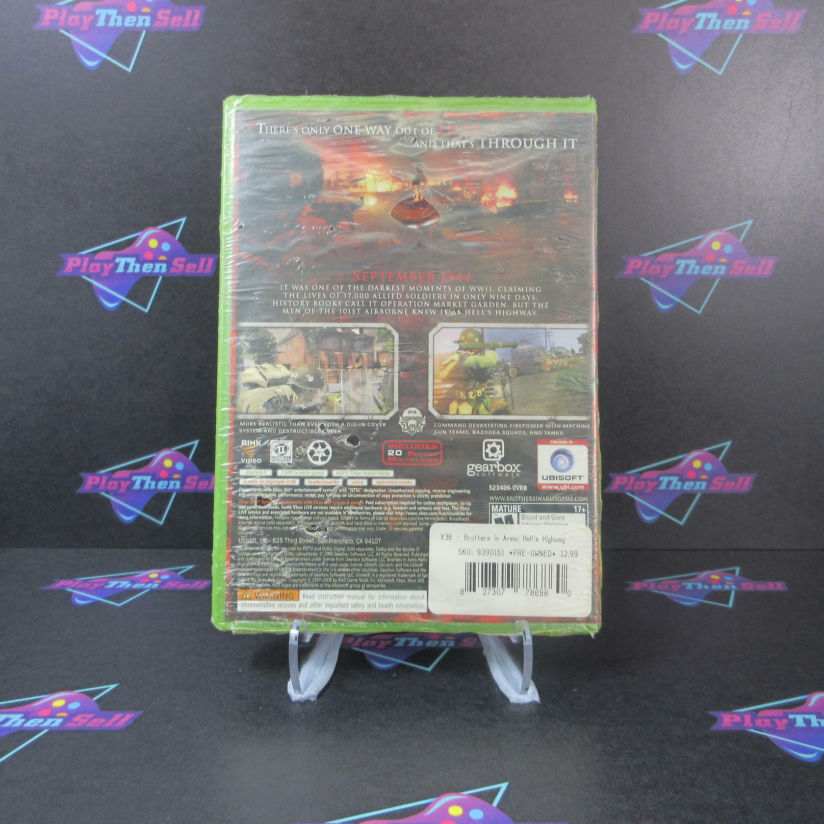 Brothers in Arms: Hell's Highway - Xbox 360 Pre-Owned Re-Seal - Like New