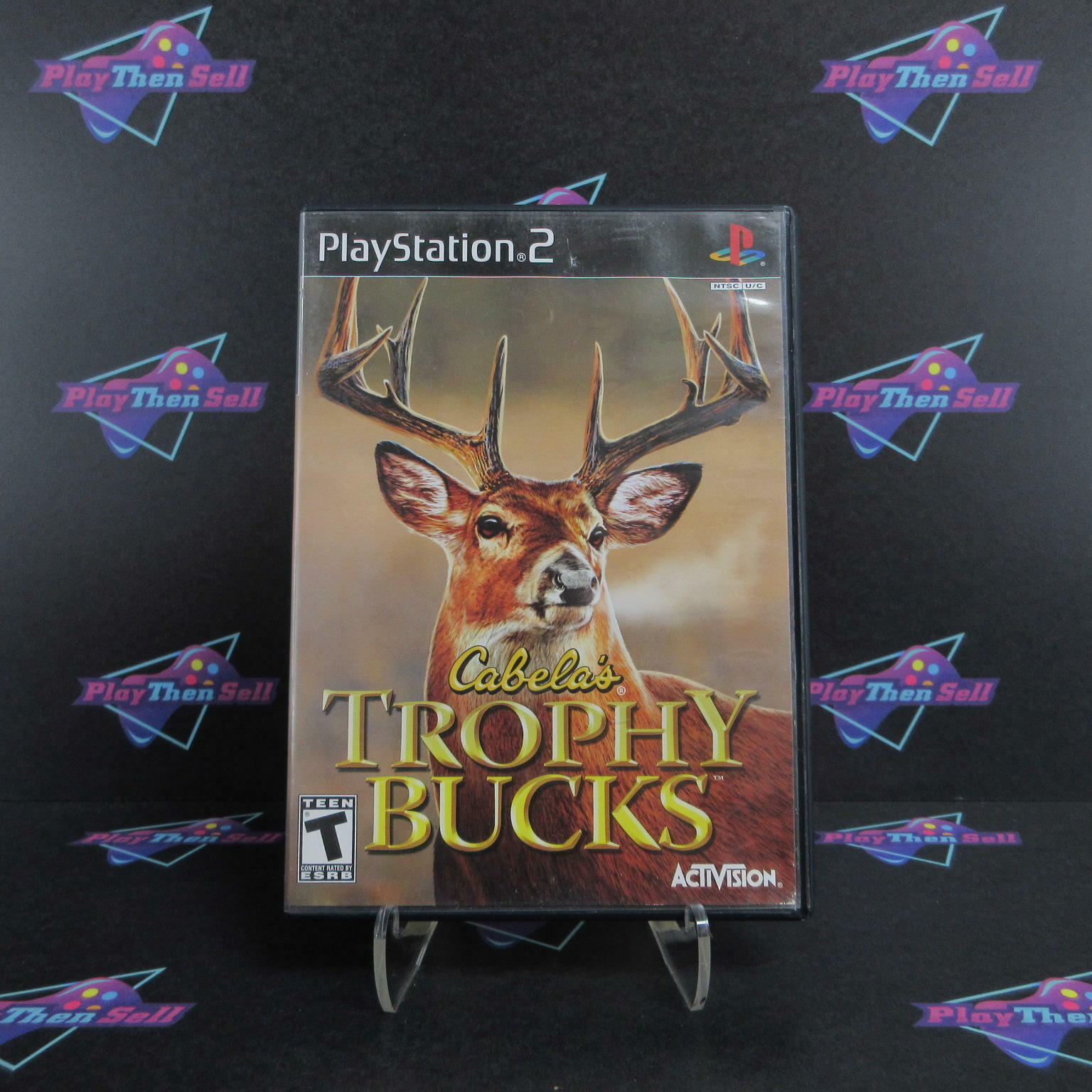 Cabela's Trophy Bucks PS2 PlayStation 2 AD/MD - Very Good