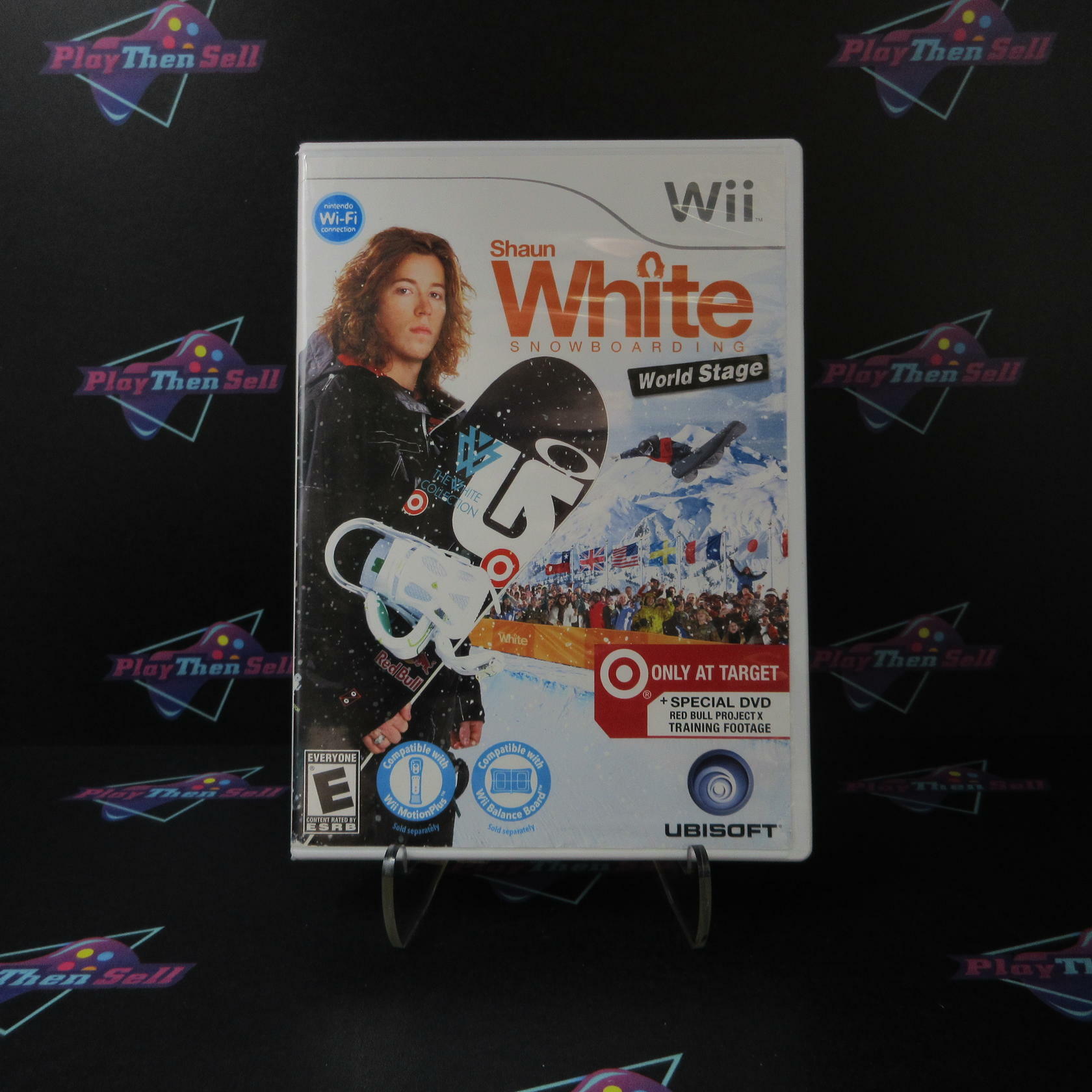 Shaun White Snowboarding World Stage Nintendo Wii + DVD - Like New