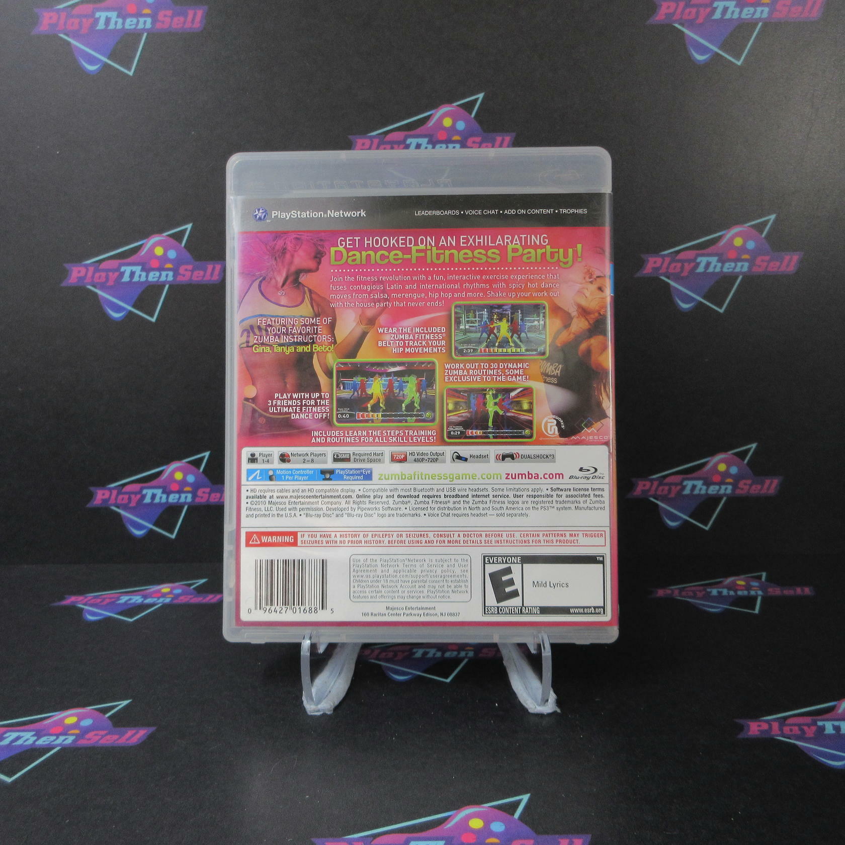 Zumba Fitness PS3 PlayStation 3 - Very Good