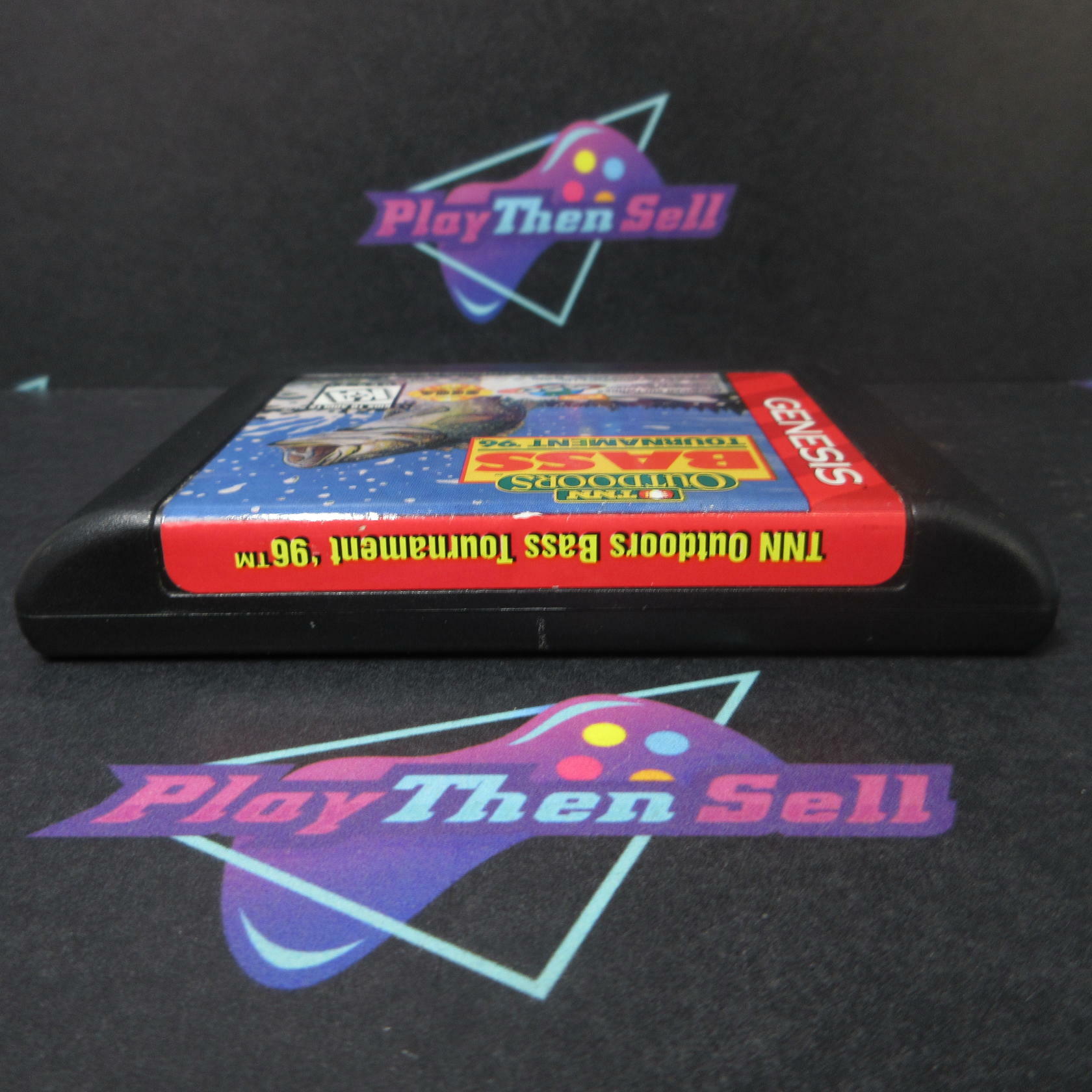 TNN Outdoors Bass Tournament 96 Sega Genesis Cartridge Only Authentic / Tested - Very Good