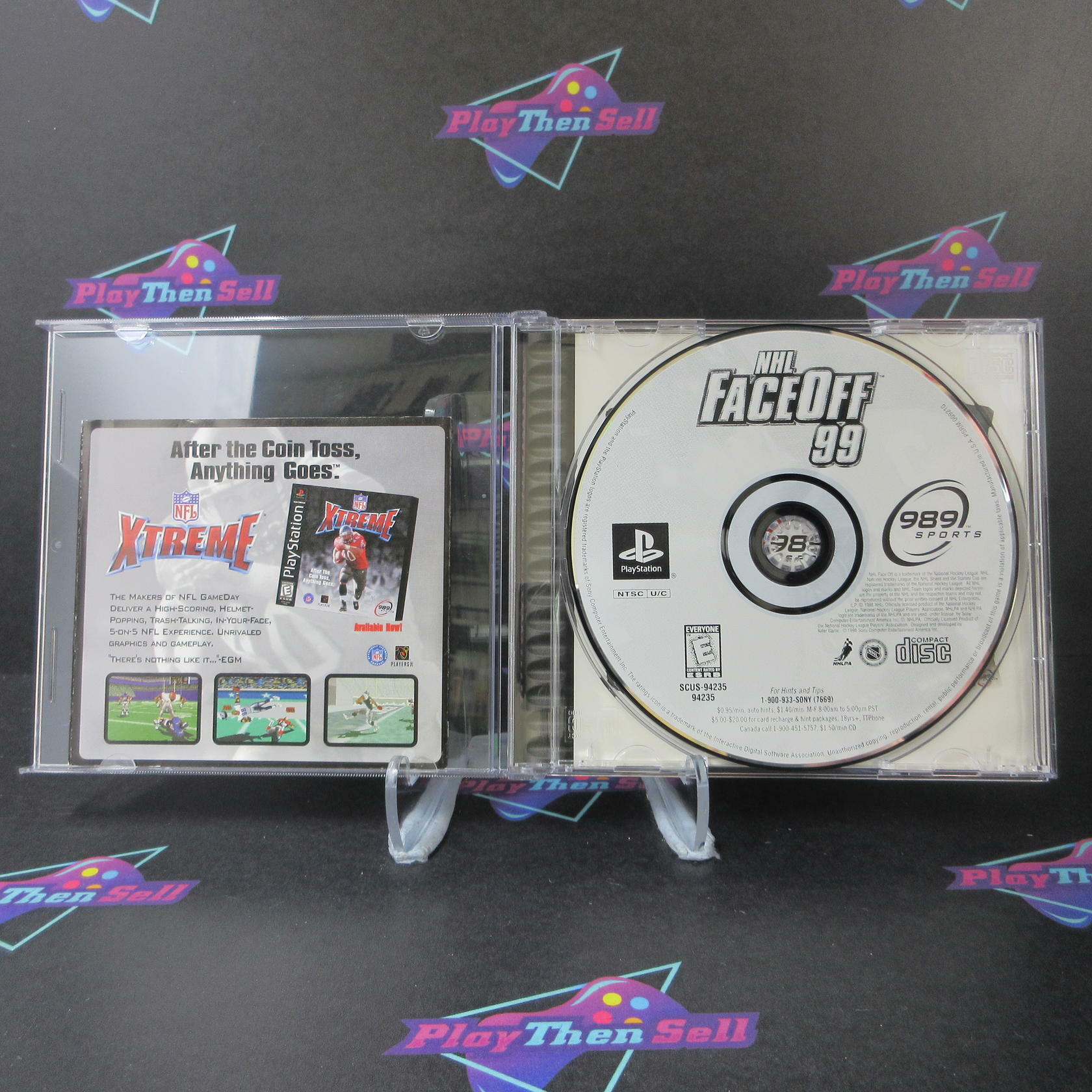 NHL Faceoff 99 PS1 PlayStation 1 - Very Good
