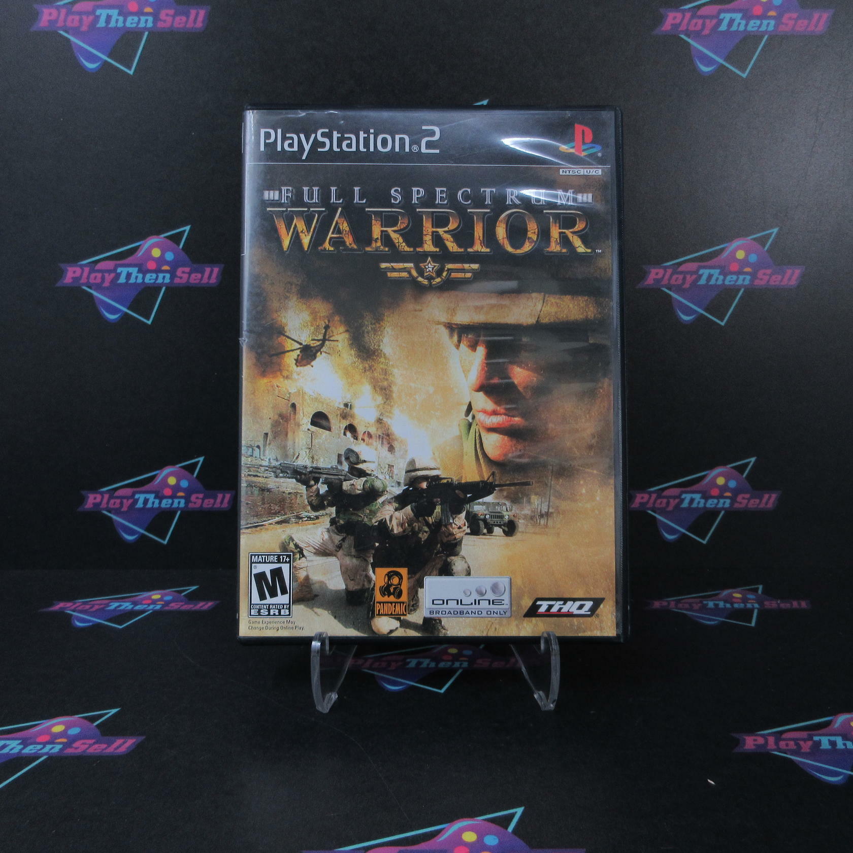Full Spectrum Warrior PS2 PlayStation 2 - Very Good