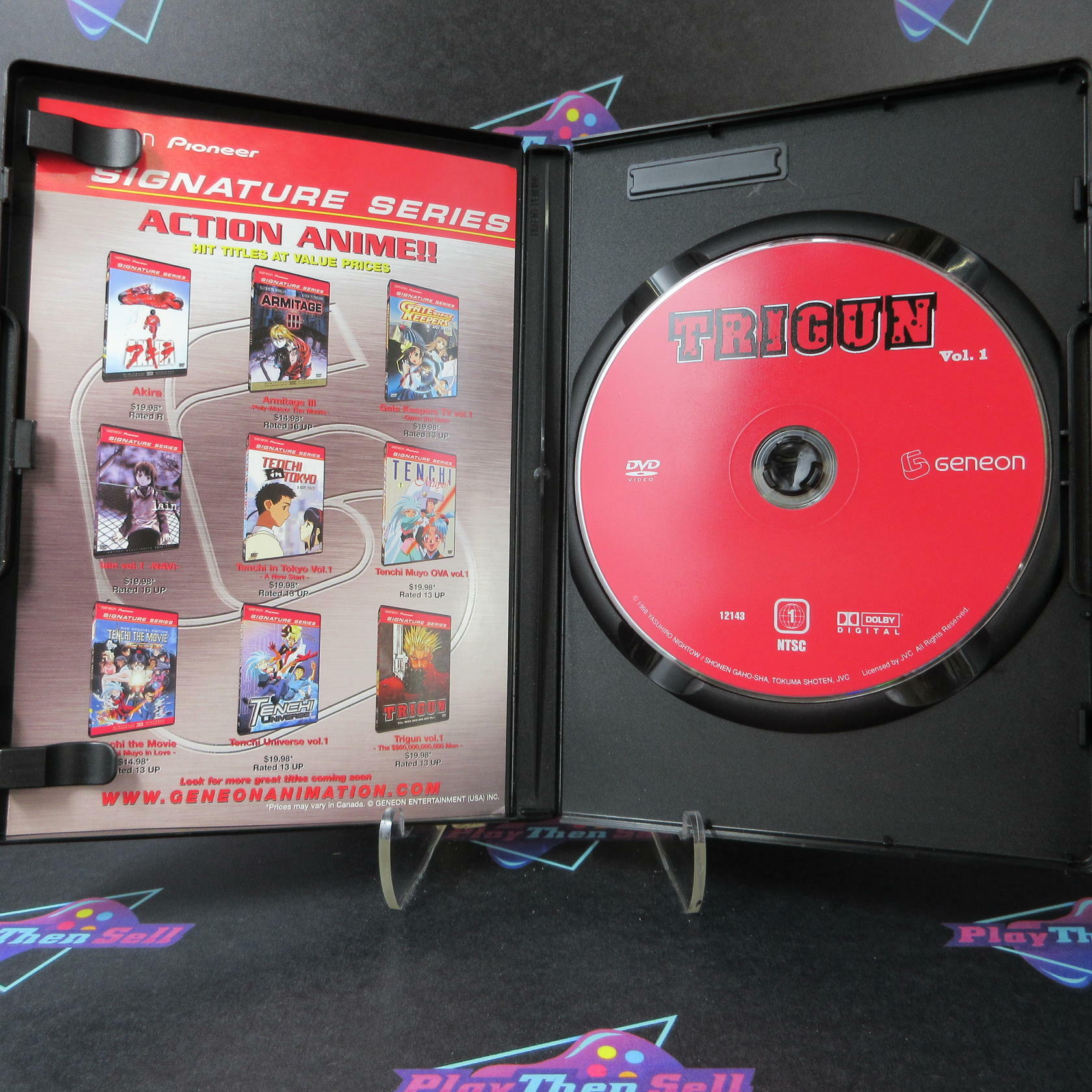 Trigun The 60 Billion Dollar Man Signature Series - DVD - Like New