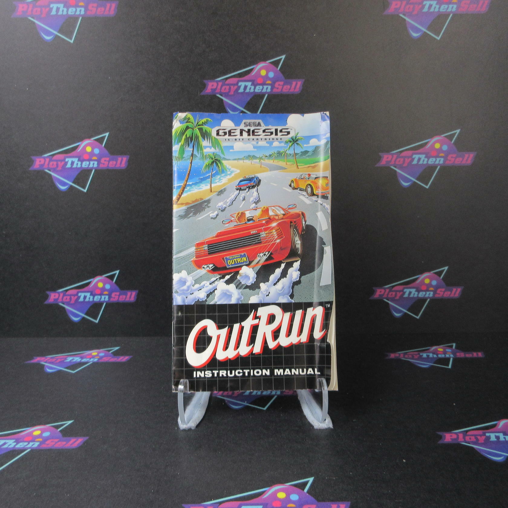 Outrun - Sega Genesis Boxed MD Complete CIB - Very Good