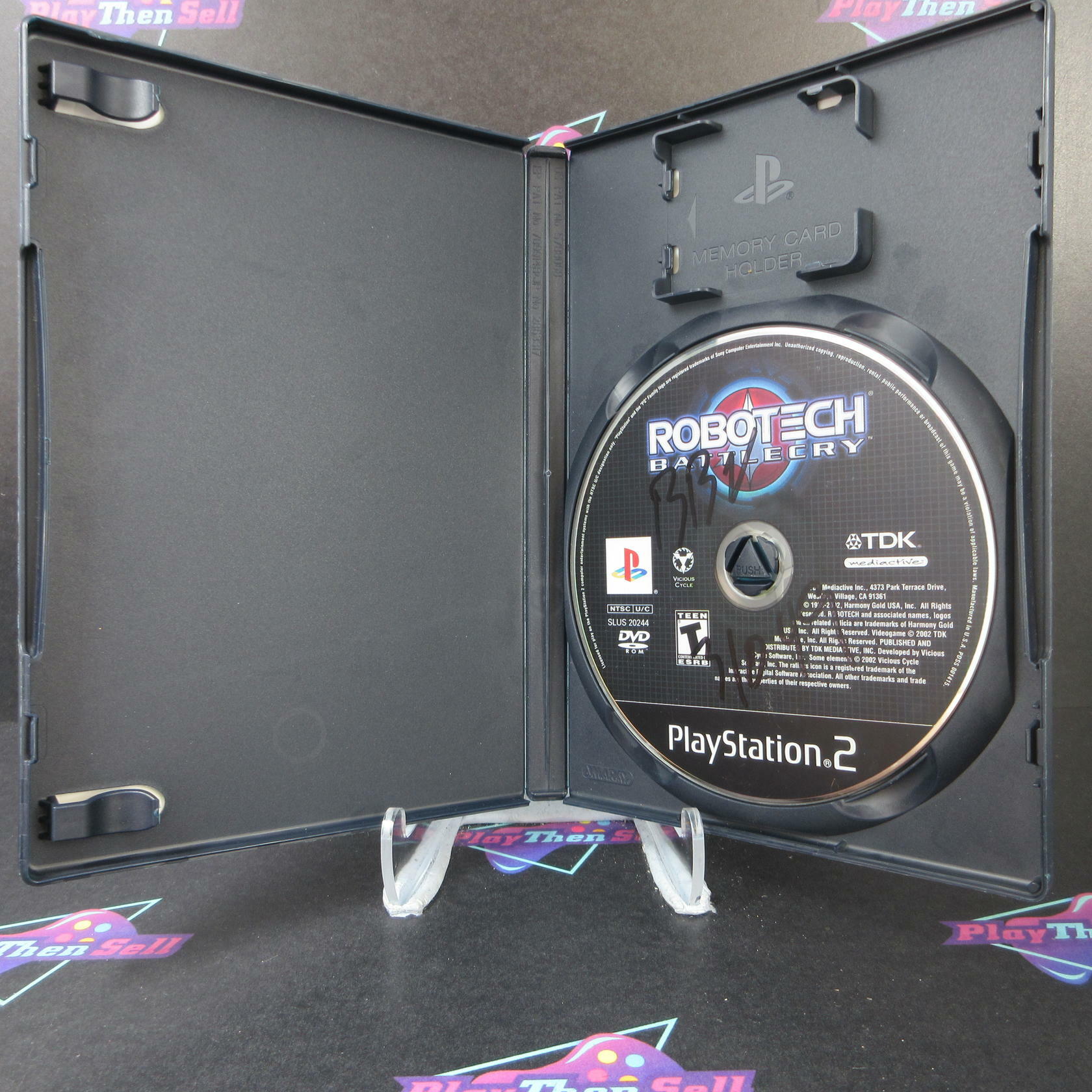 Robotech Battlecry PS2 PlayStation 2 DD/NM - Very Good