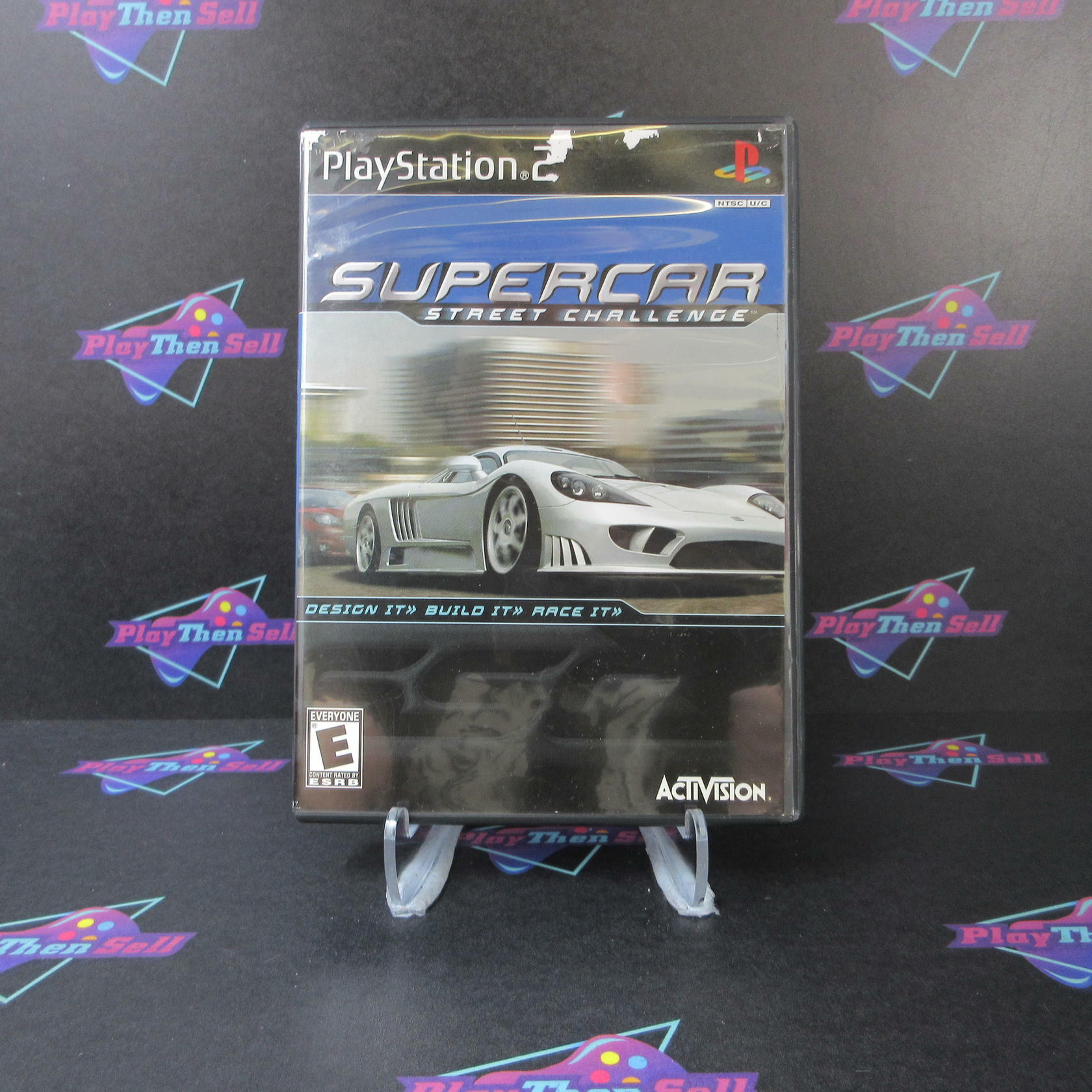 Supercar Street Challenge PS2 PlayStation 2 + Reg Card  AD Complete CIB - Very Good