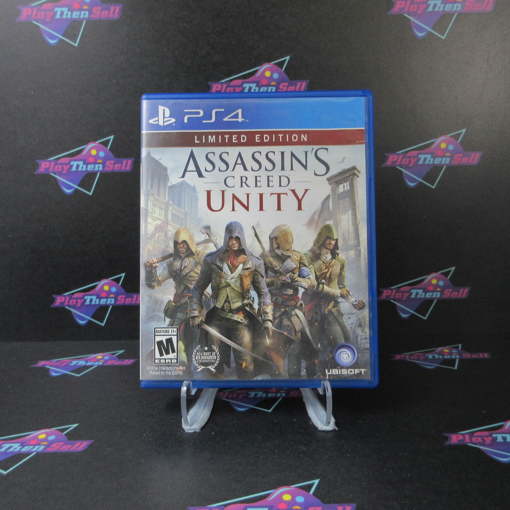 Assassin's Creed Unity Limited Edition PS4 PlayStation 4 AD Complete CIB - Very Good