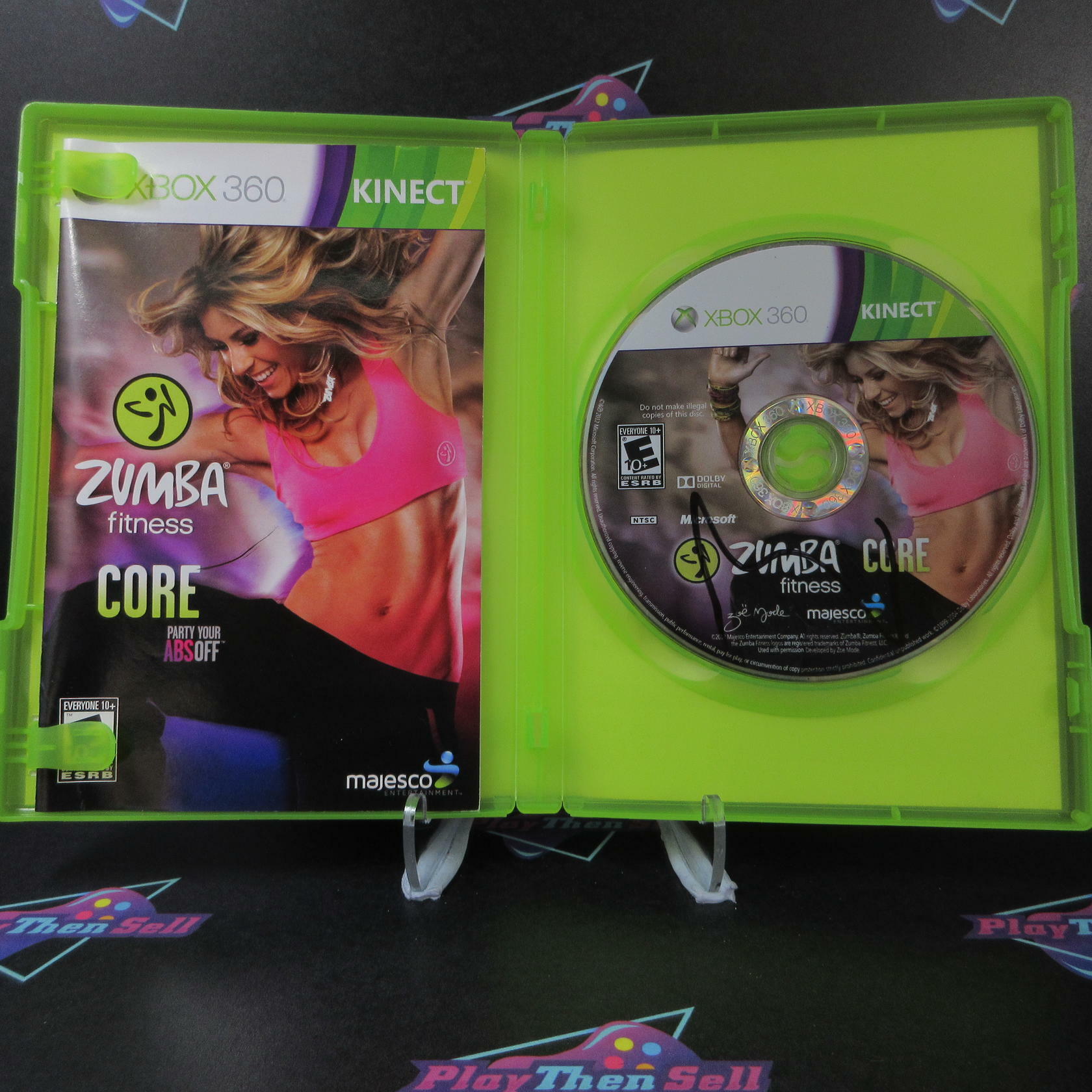 Zumba Fitness Core Xbox 360 DD Complete CIB - Very Good