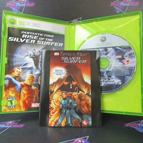 Fantastic Four Rise Of The Silver Surfer Xbox 360 - Like New