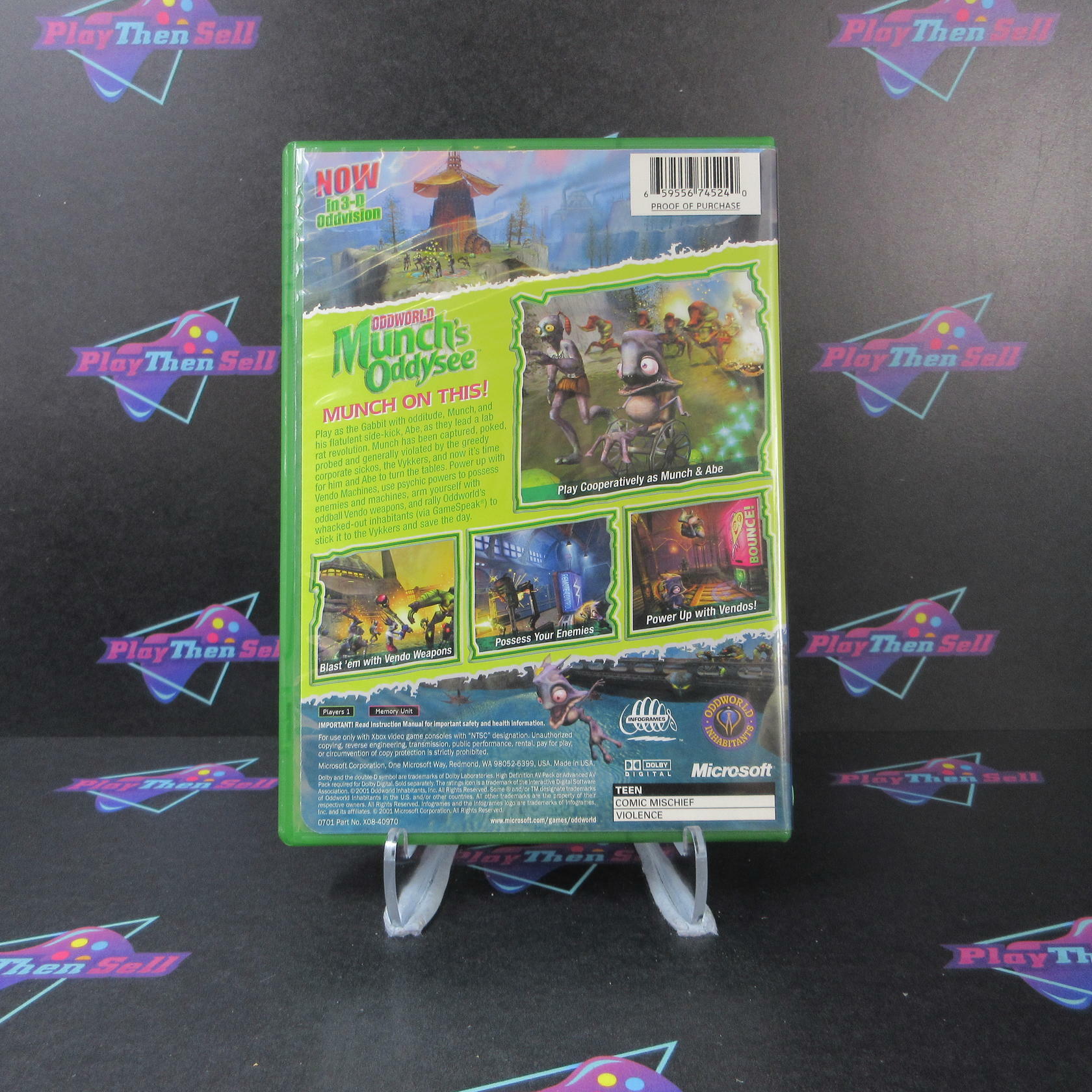 Oddworld Munch's Oddysee Xbox - Very Good