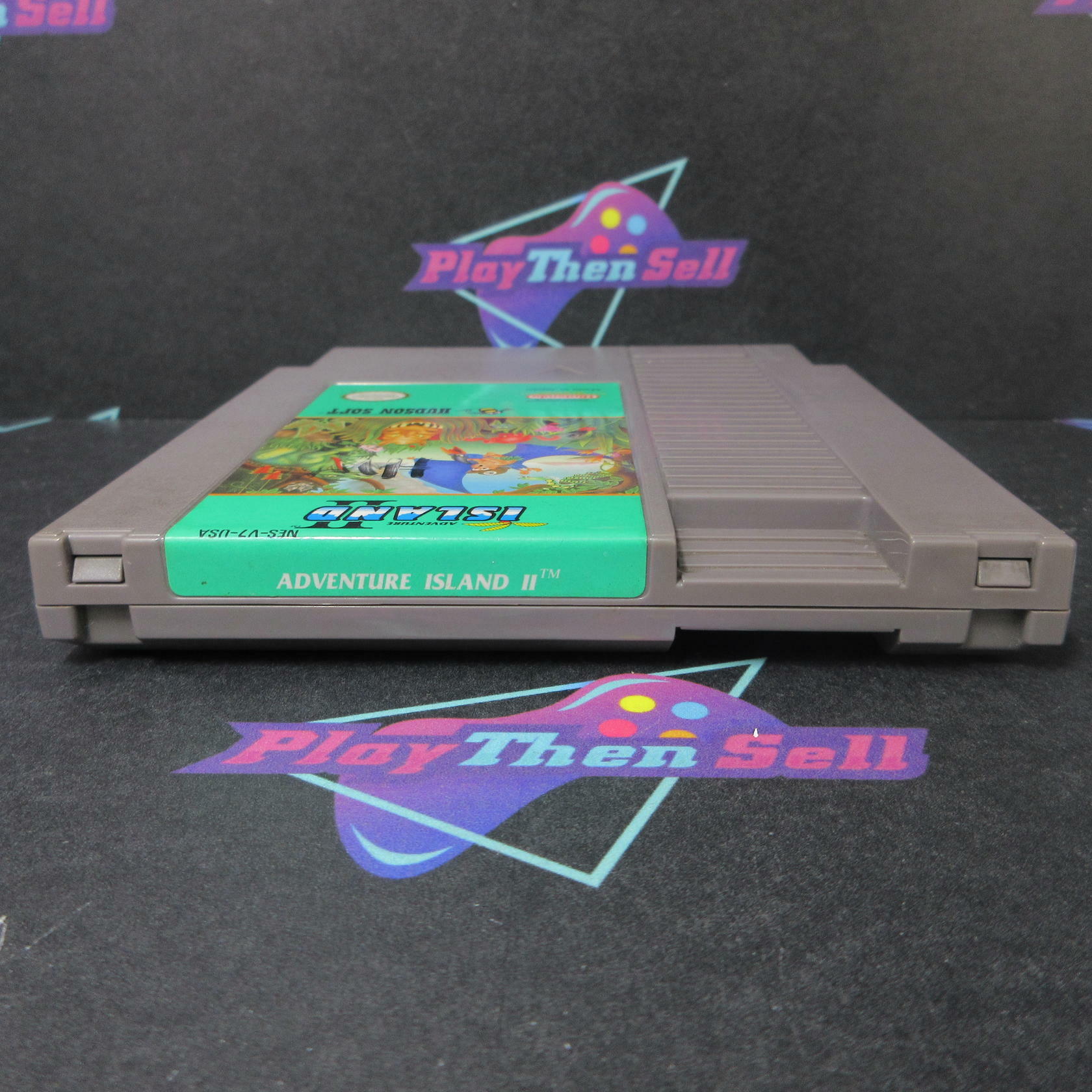 Adventure Island II Nintendo NES Cartridge Authentic / Tested - Very Good