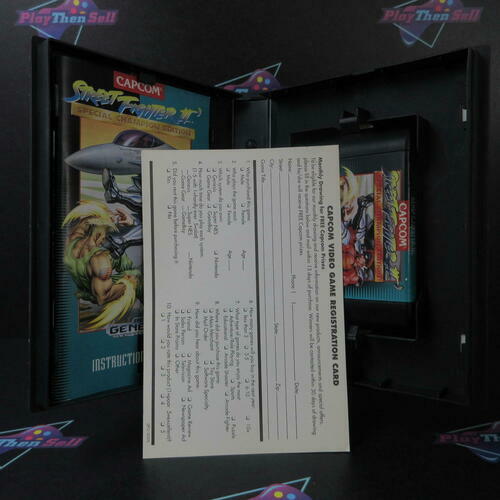 Street Fighter II Special Champion Edition Boxed Sega Genesis - Like New
