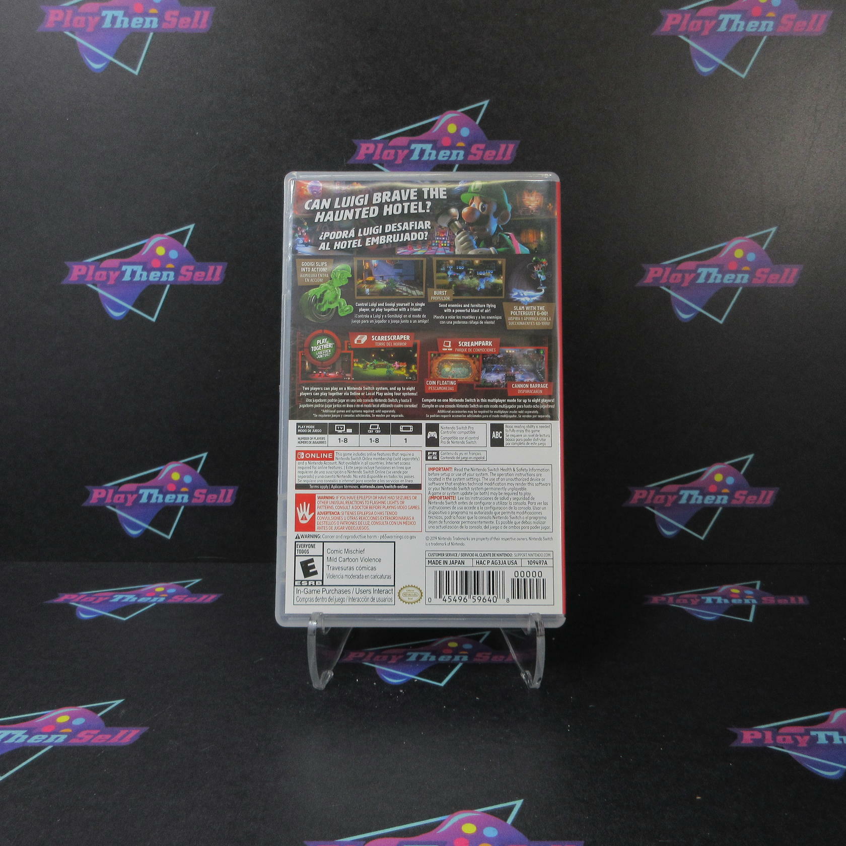 Luigi's Mansion 3 Nintendo Switch - Like New