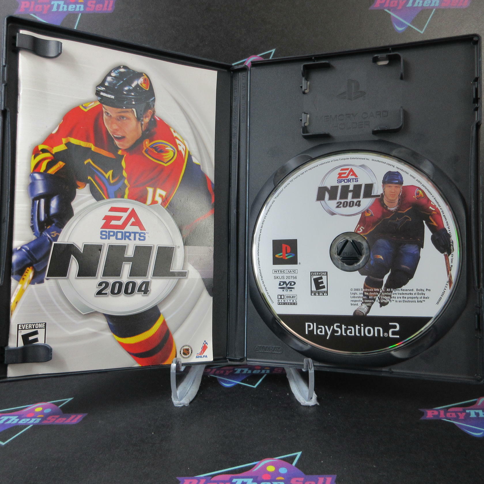 NHL 2004 PS2 PlayStation 2 MD Complete CIB - Very Good