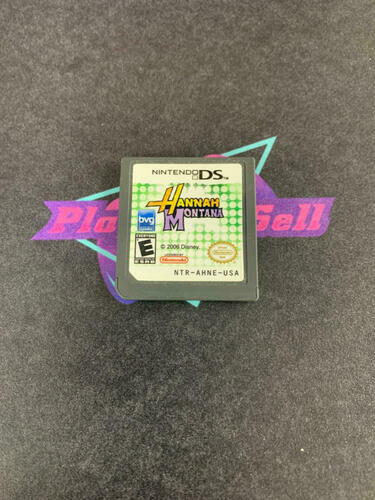 Hannah Montana Nintendo DS + Reg Card - Like New