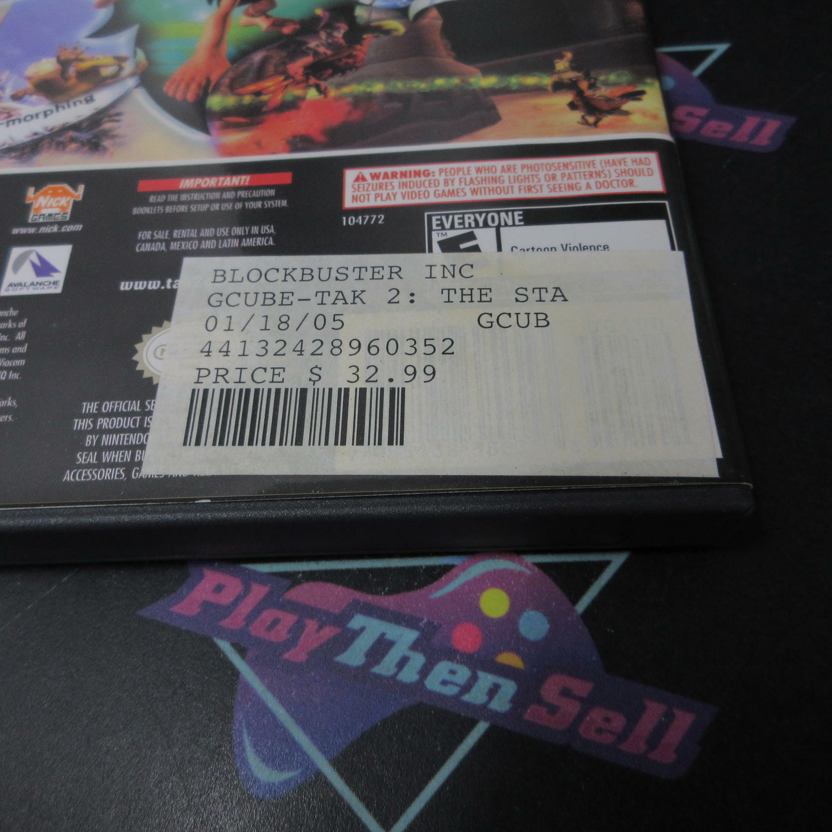 Tak 2 The Staff of Dreams Nintendo Gamecube AD/NM - Very Good