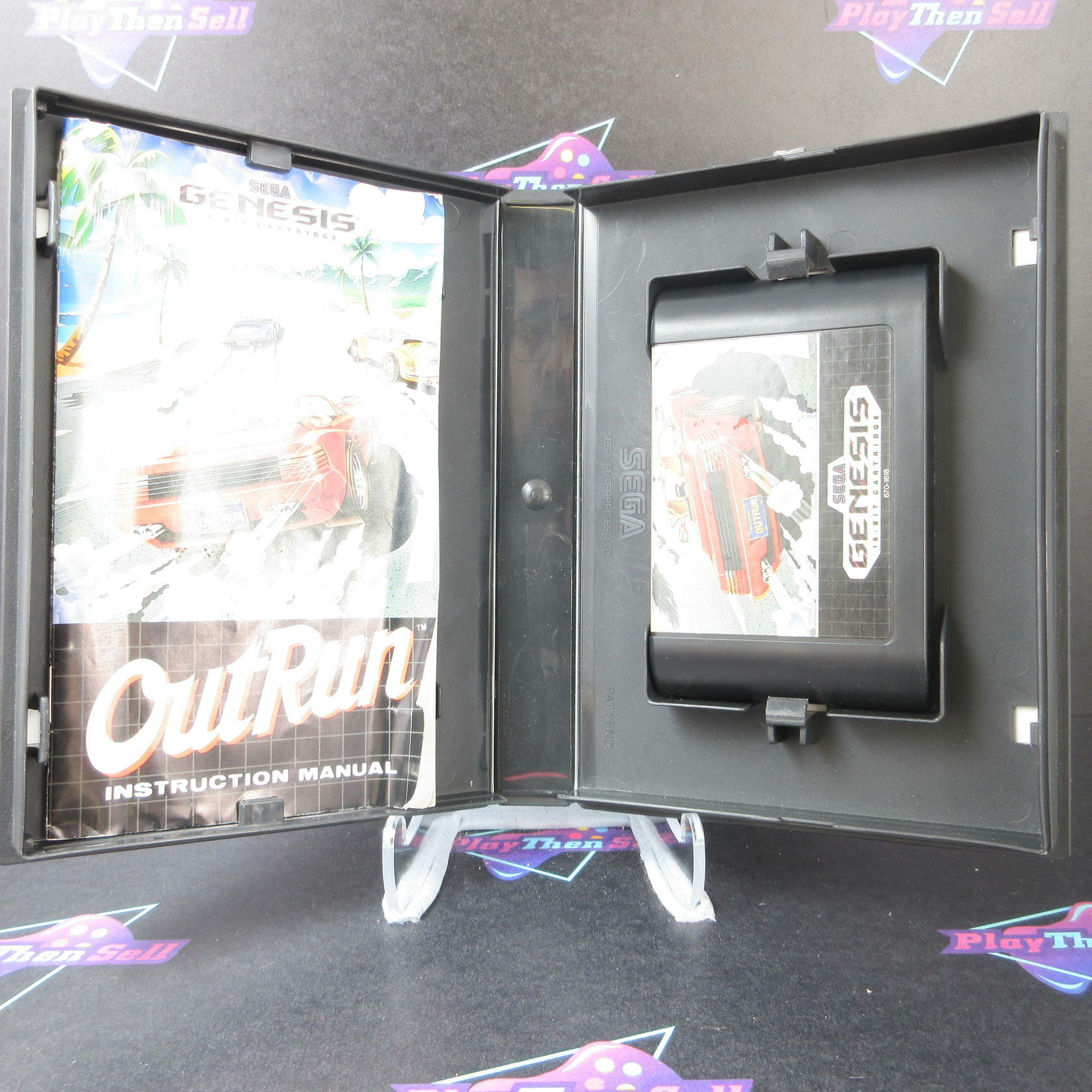 Outrun - Sega Genesis Boxed MD Complete CIB - Very Good