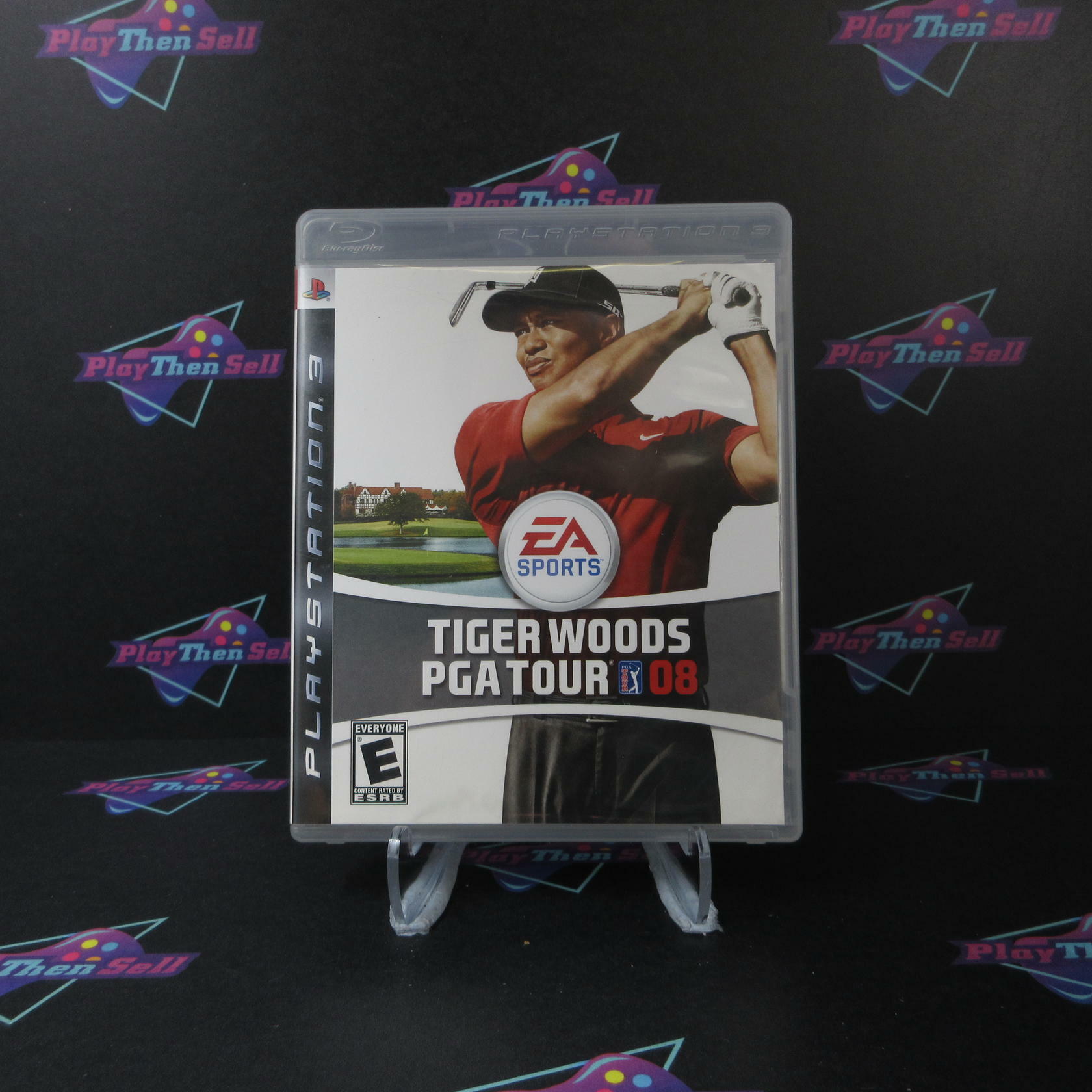 Tiger Woods PGA Tour 08 PS3 PlayStation 3 MD Complete CIB - Very Good