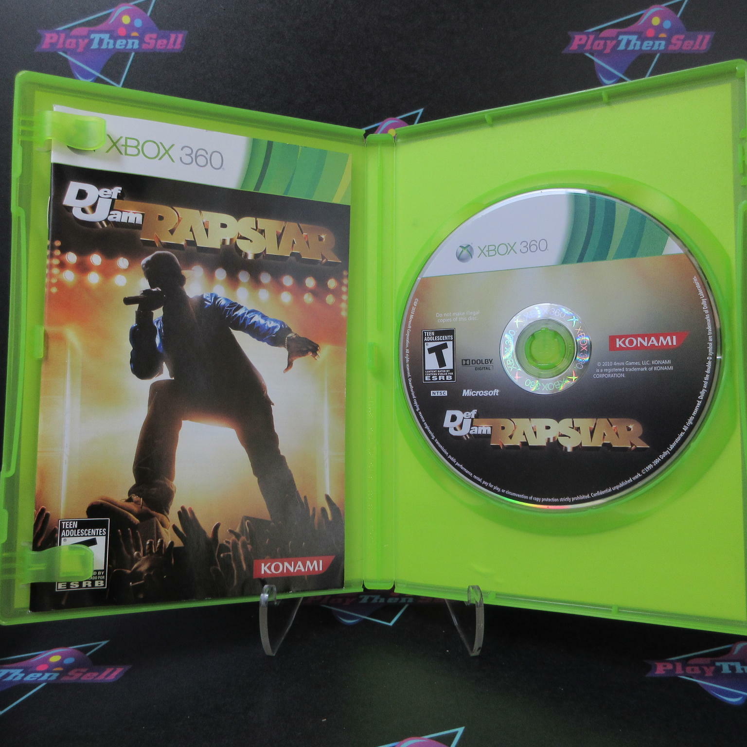 Def Jam Rapstar Xbox 360 AD Complete CIB - Good