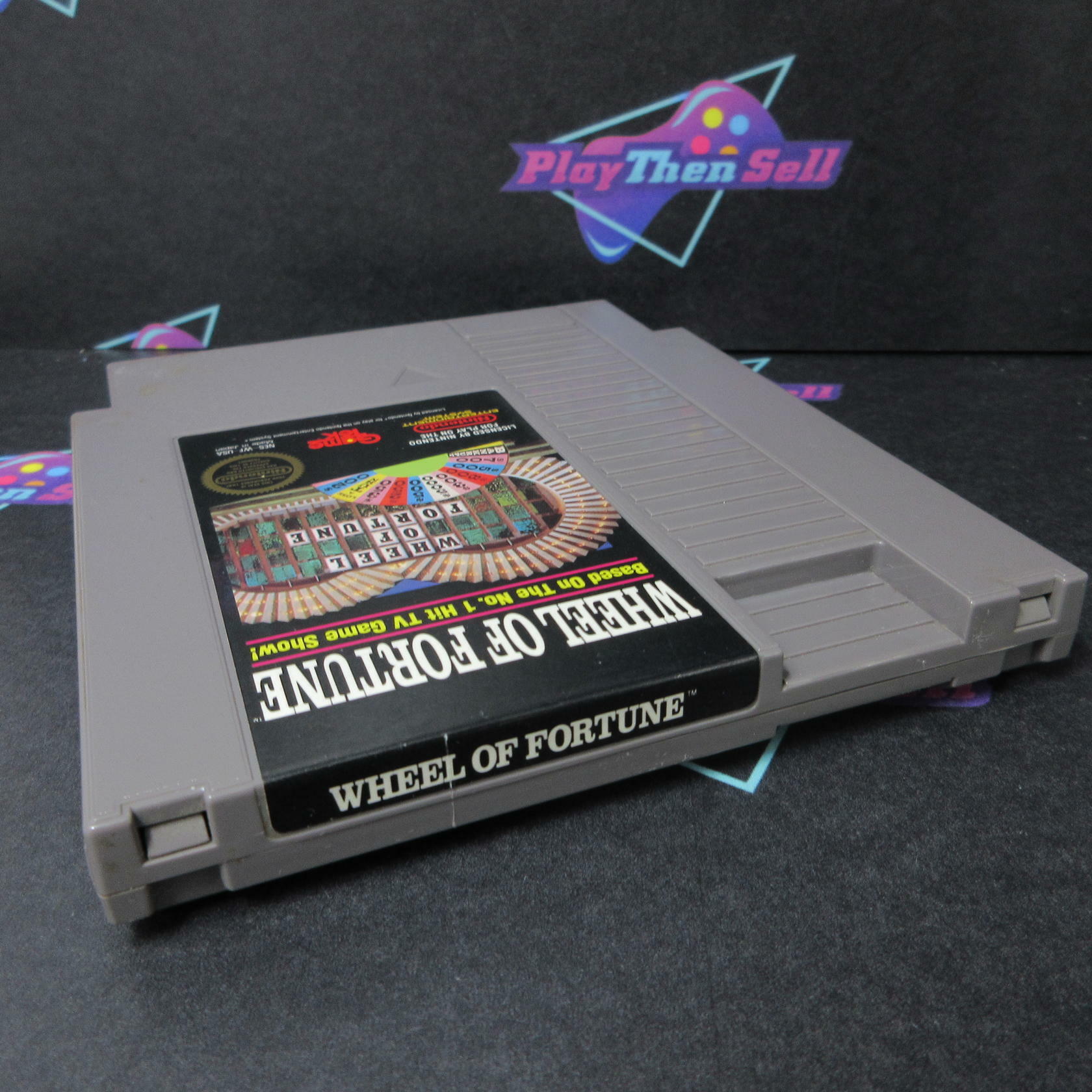 Wheel of Fortune Nintendo NES Cartridge Only Authentic / Tested - Very Good