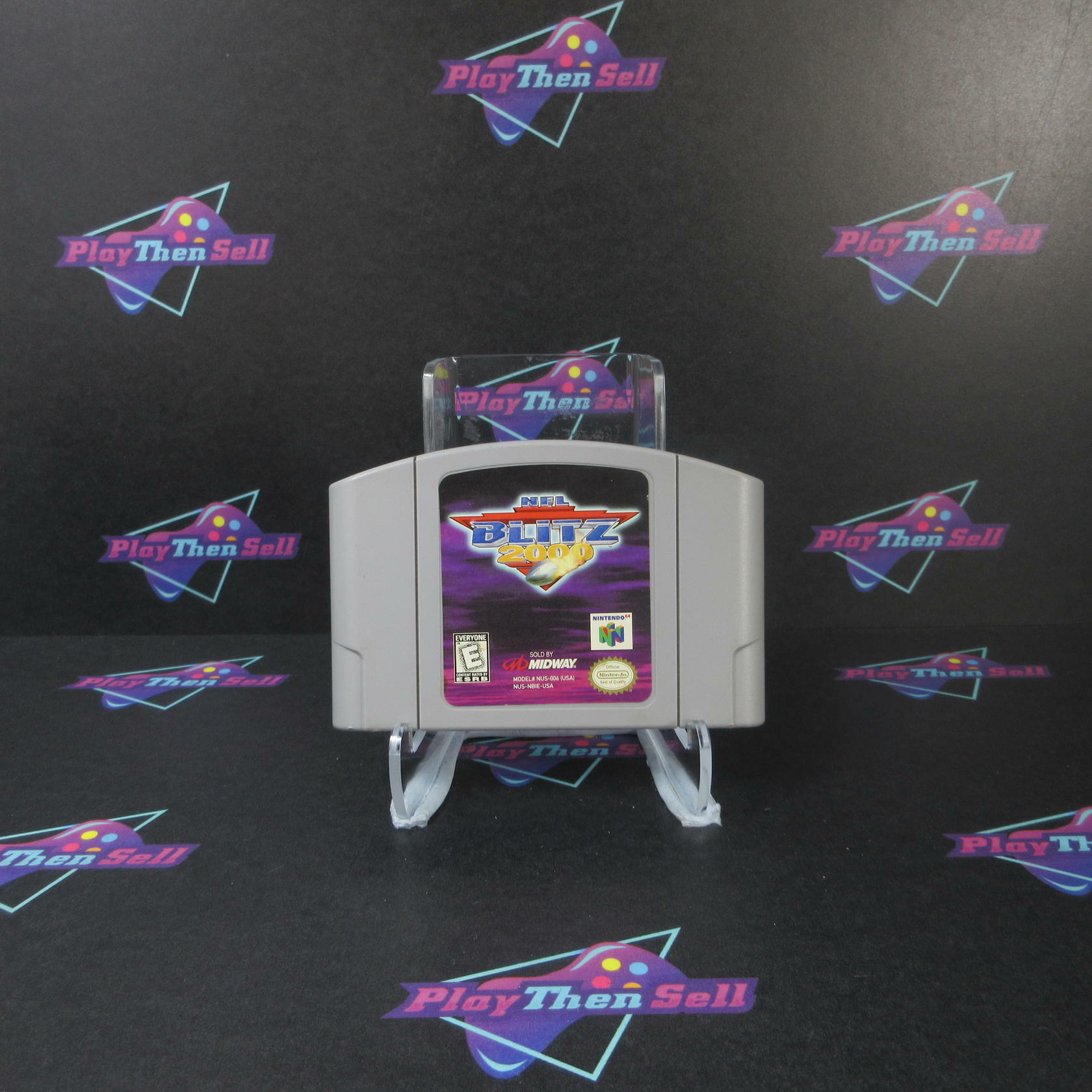 NFL Blitz 2000 Nintendo 64 N64 Cartridge Only Authentic / Tested - Very Good