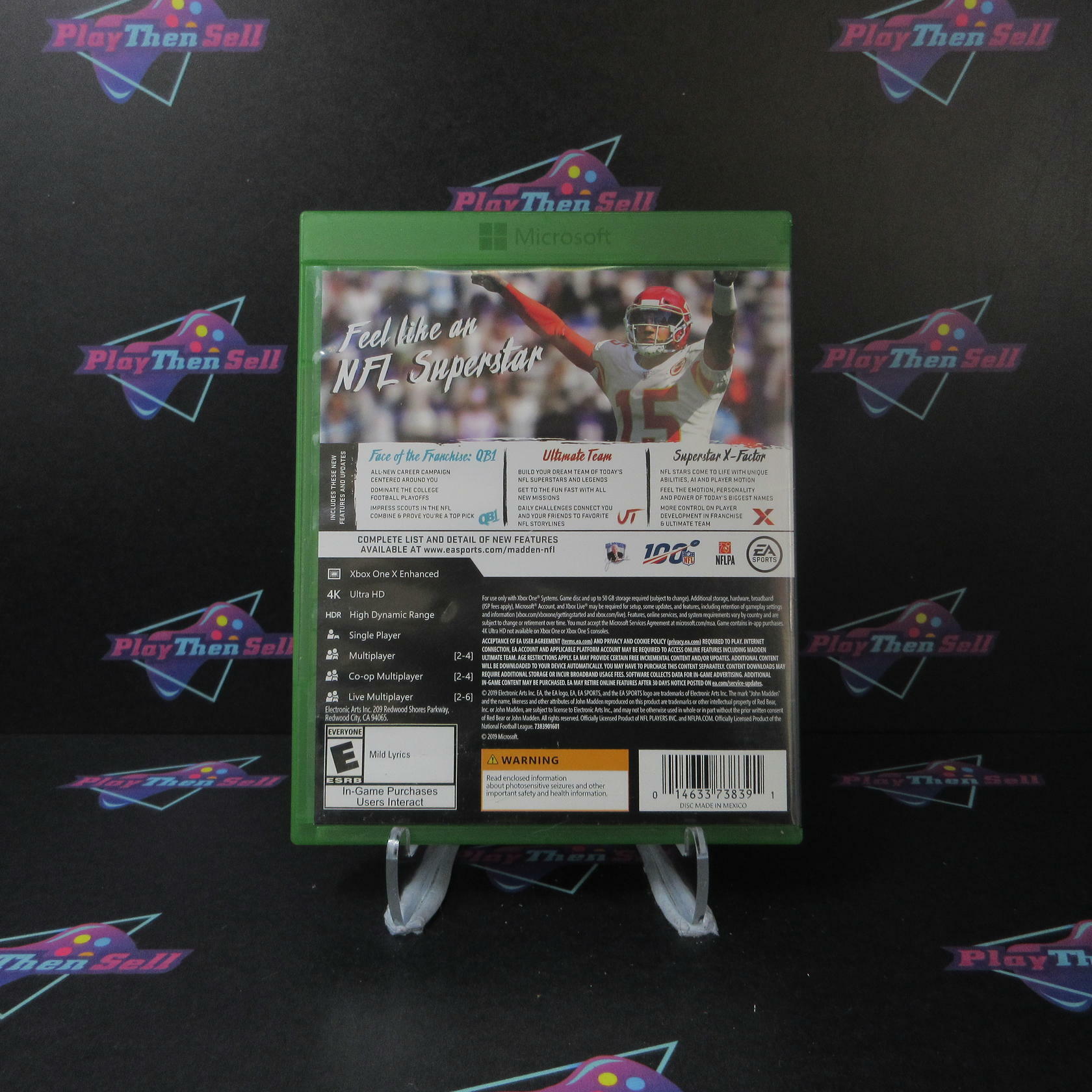 Madden NFL 20 Xbox One AD Complete CIB - Very Good