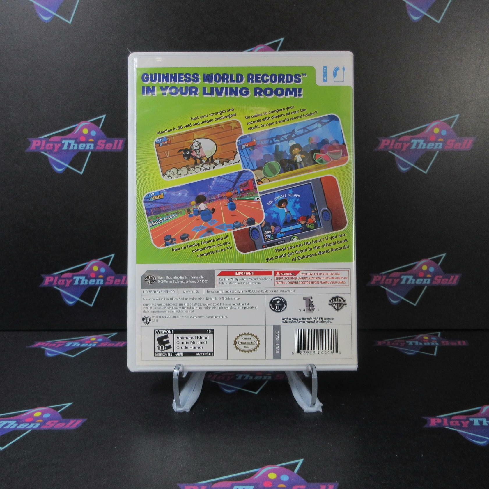 Guinness World Records: The Videogame - Nintendo Wii - Like New