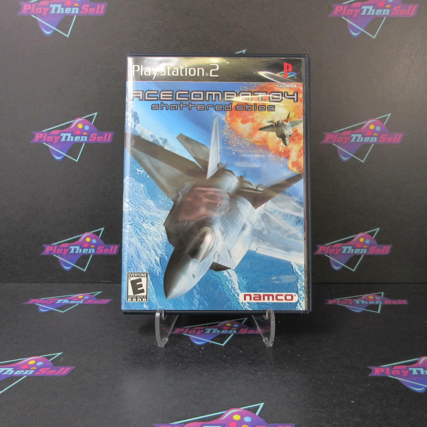 Ace Combat 4 Shattered Skies PS2 PlayStation 2 DD CIB - Very Good