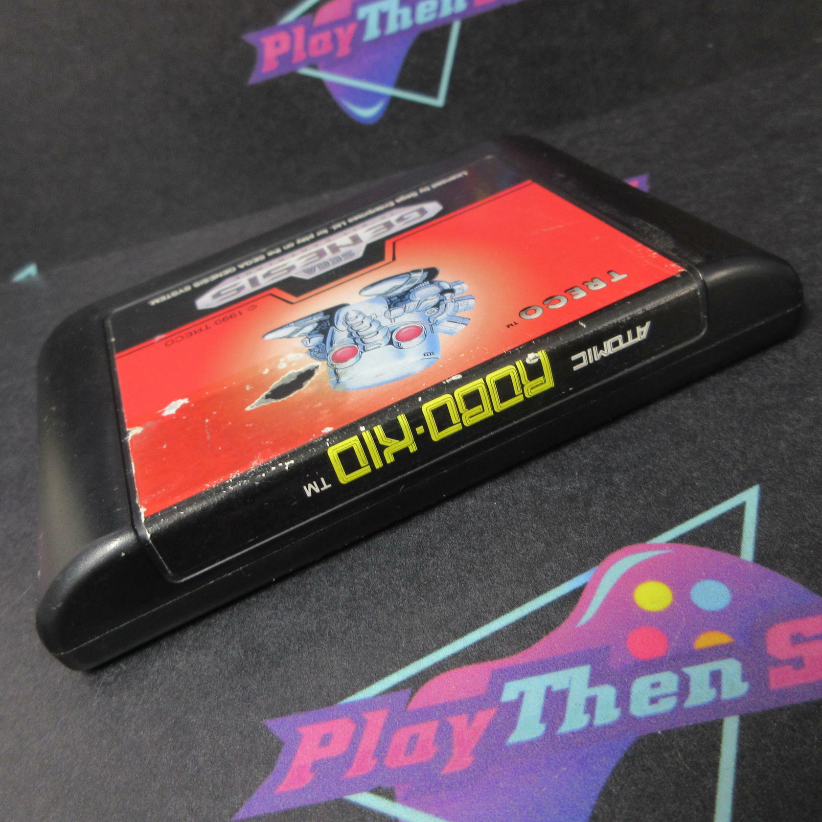 Atomic Robo-Kid Sega Genesis Cartridge Only AD Authentic / Tested - Very Good