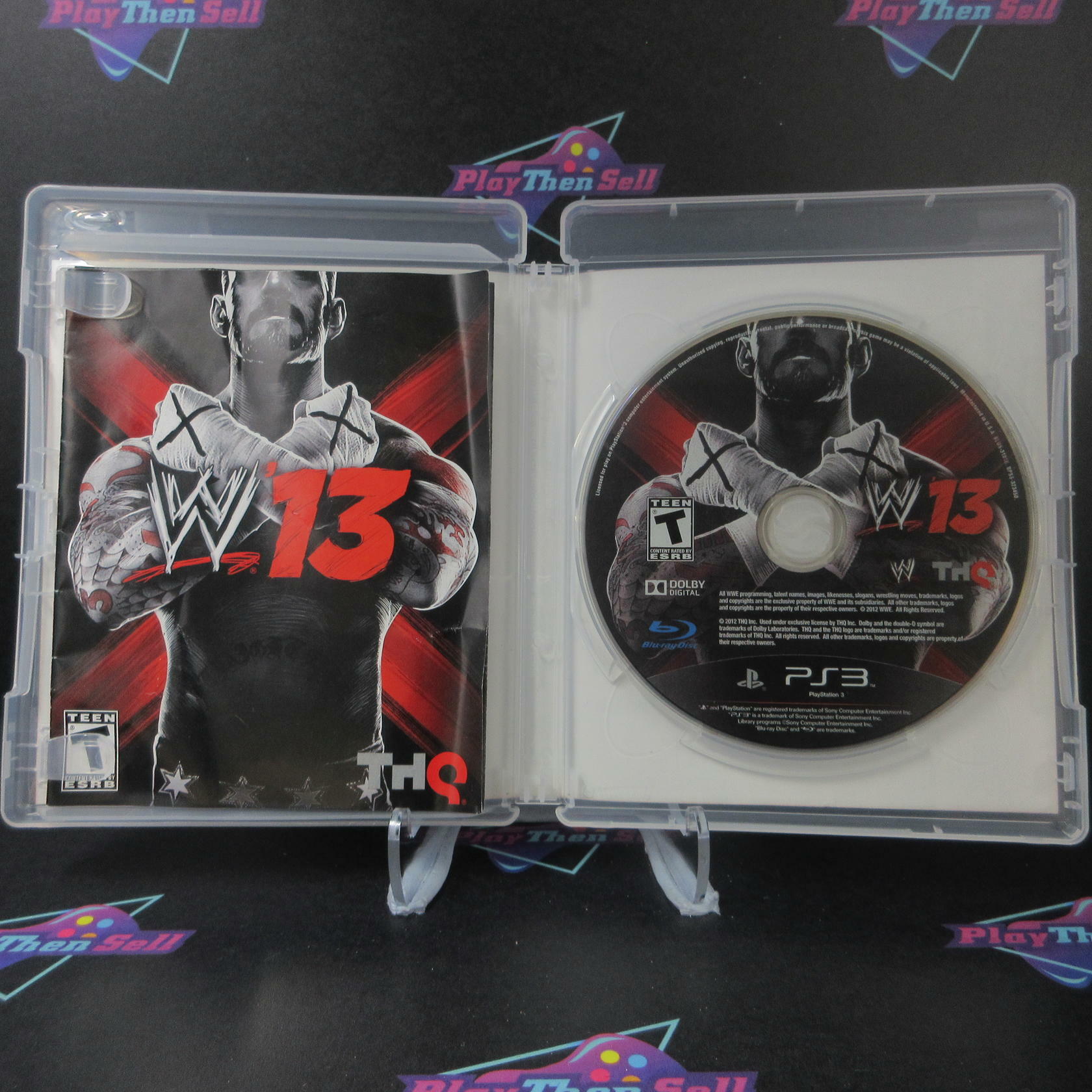 WWE '13 PS3 PlayStation 3 MD Complete CIB - Very Good