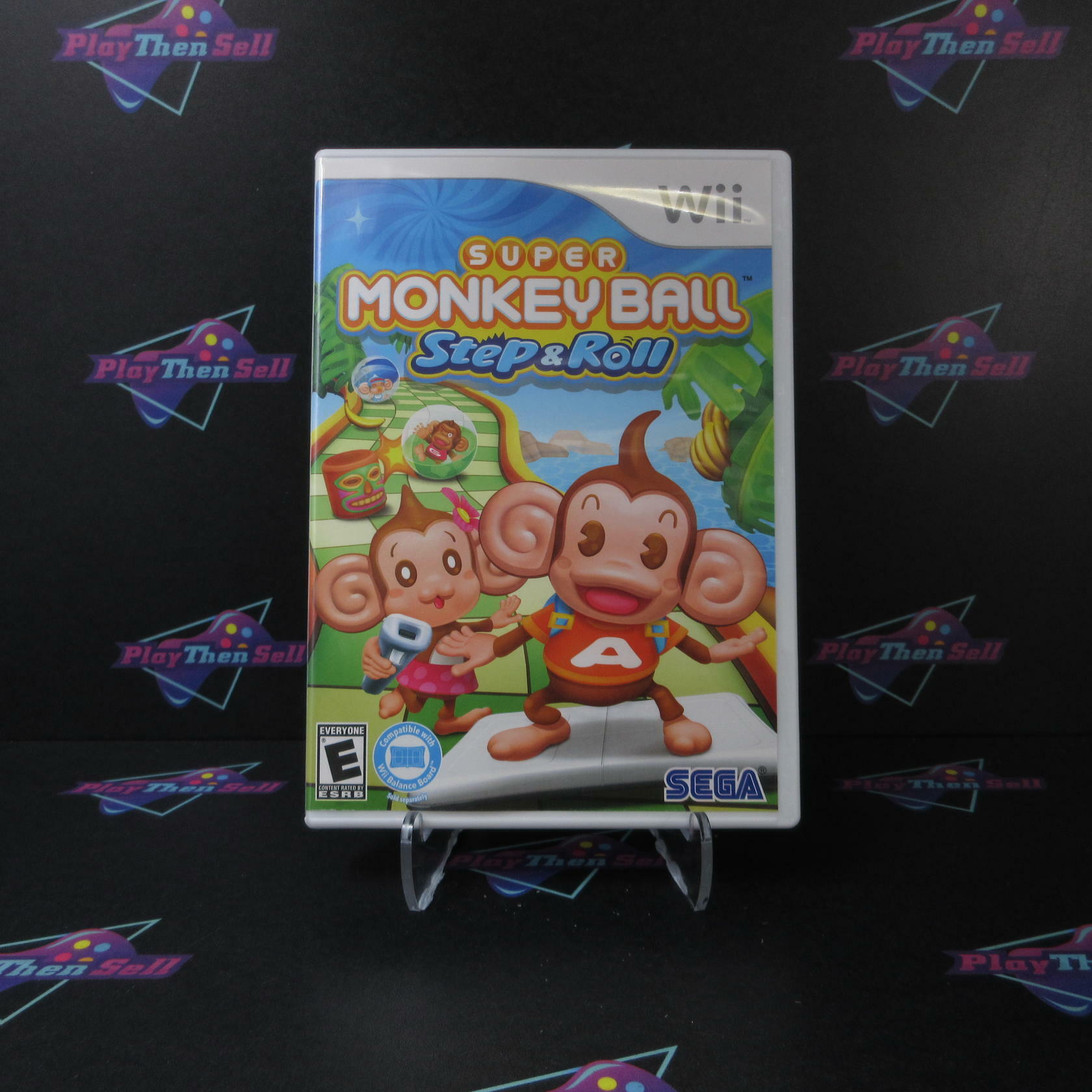 Super Monkey Ball Step & Roll Nintendo Wii - Like New
