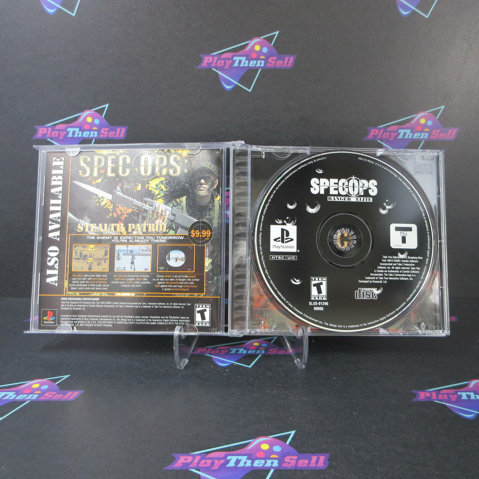 Spec Ops Ranger Elite PS1 PlayStation 1 MD Complete CIB - Very Good