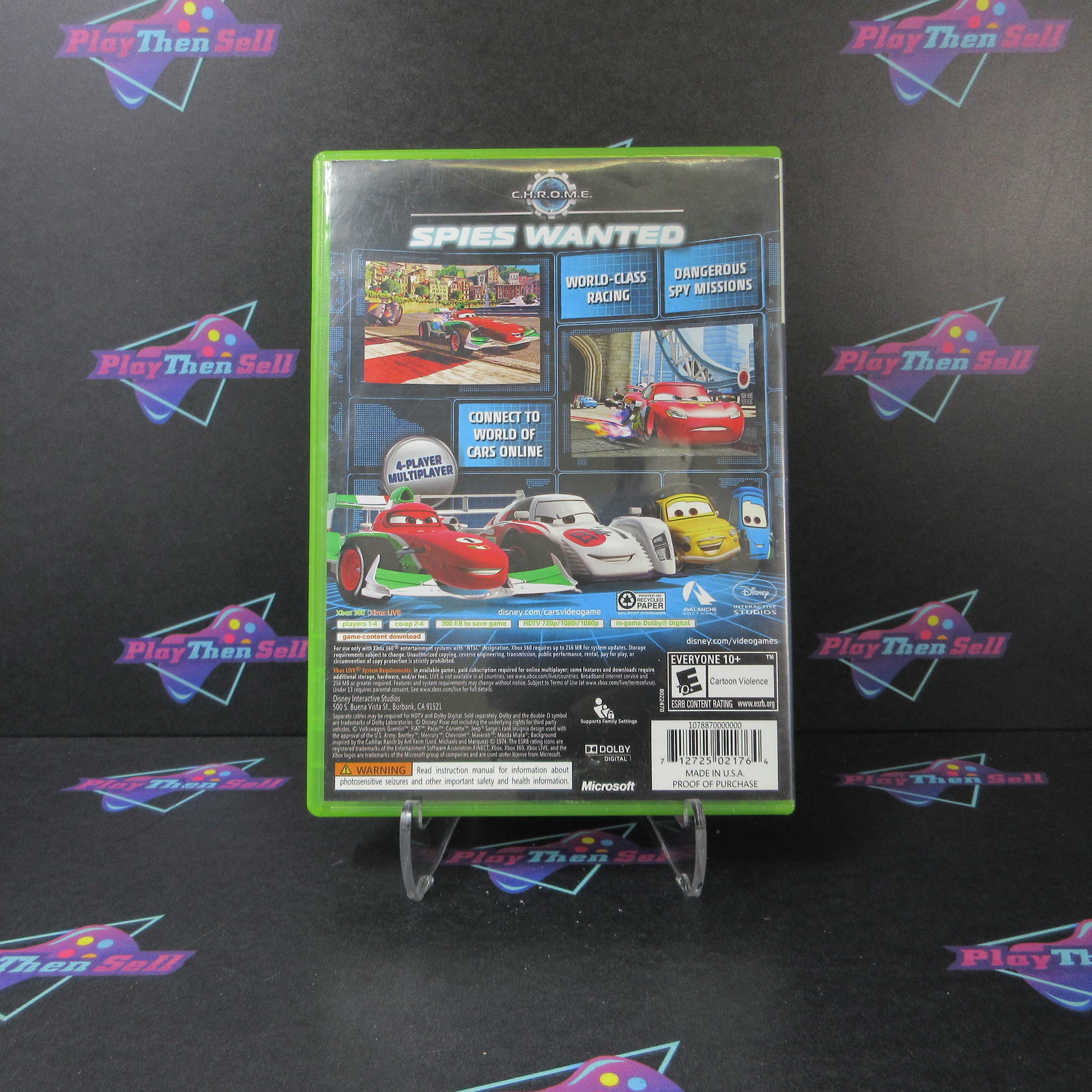 Cars 2 The Video Game Xbox 360 DD Complete CIB - Very Good