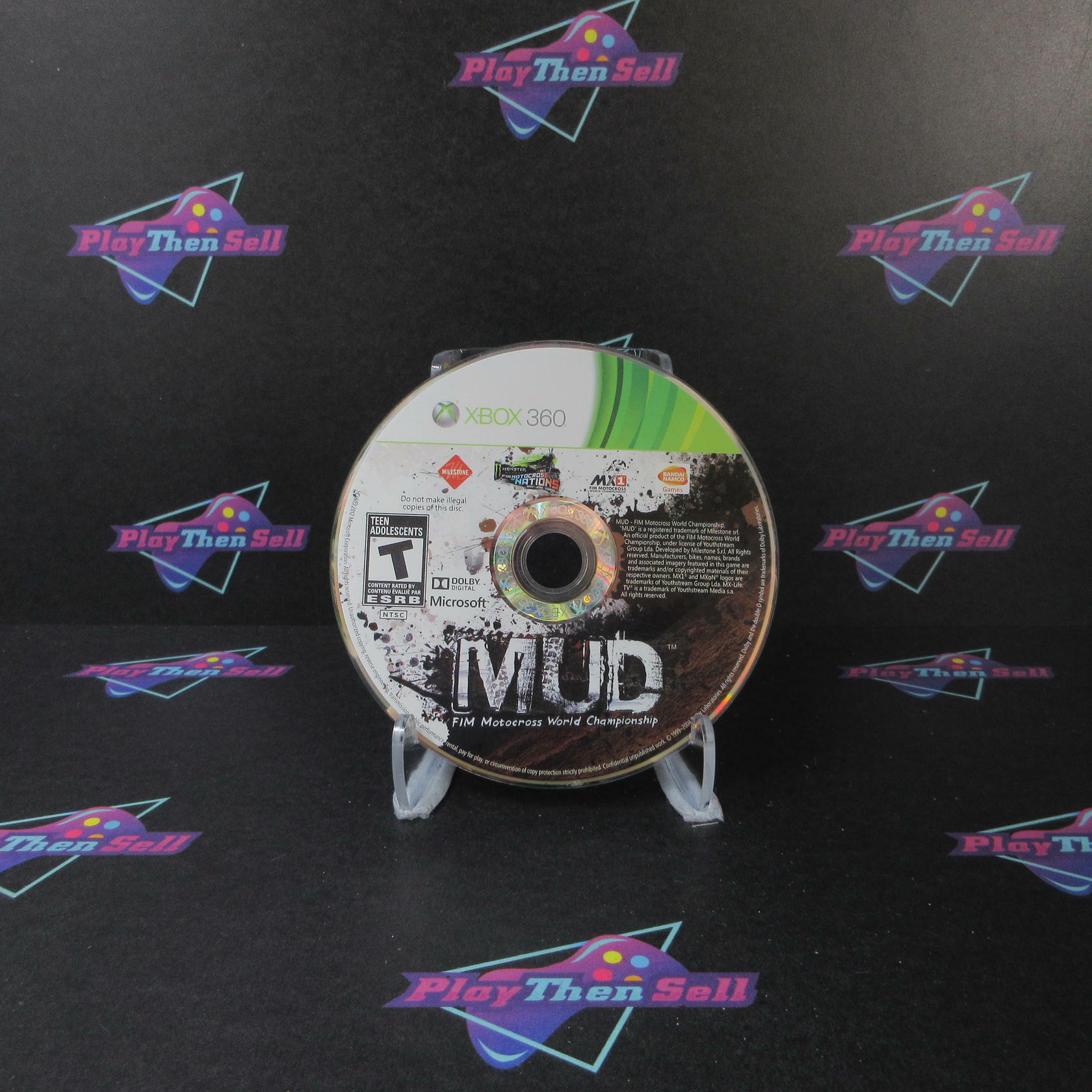MUD FIM Motocross World Championship Xbox 360 Disc Only - Very Good