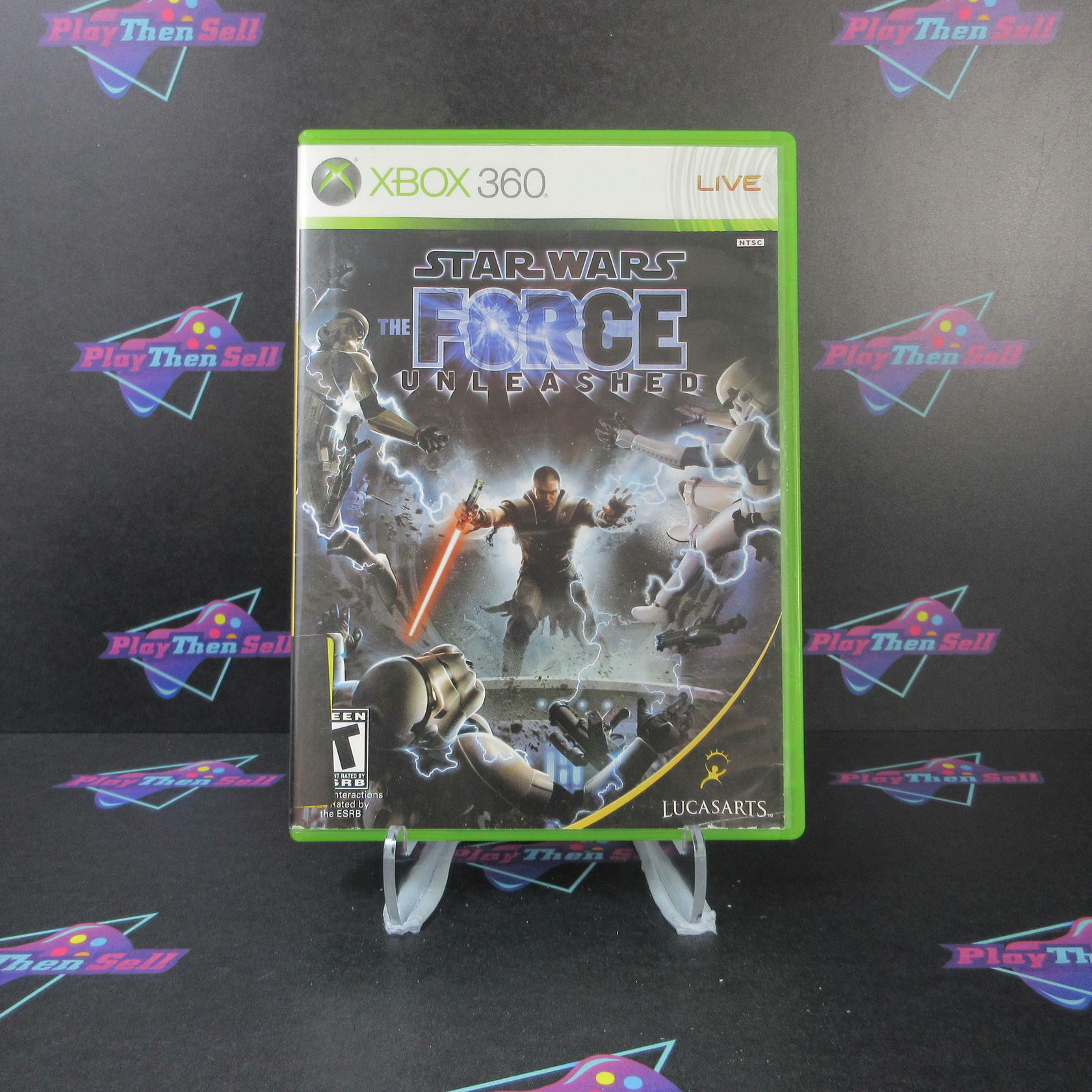 Star Wars the Force Unleashed Xbox 360 AD/NM - Very Good