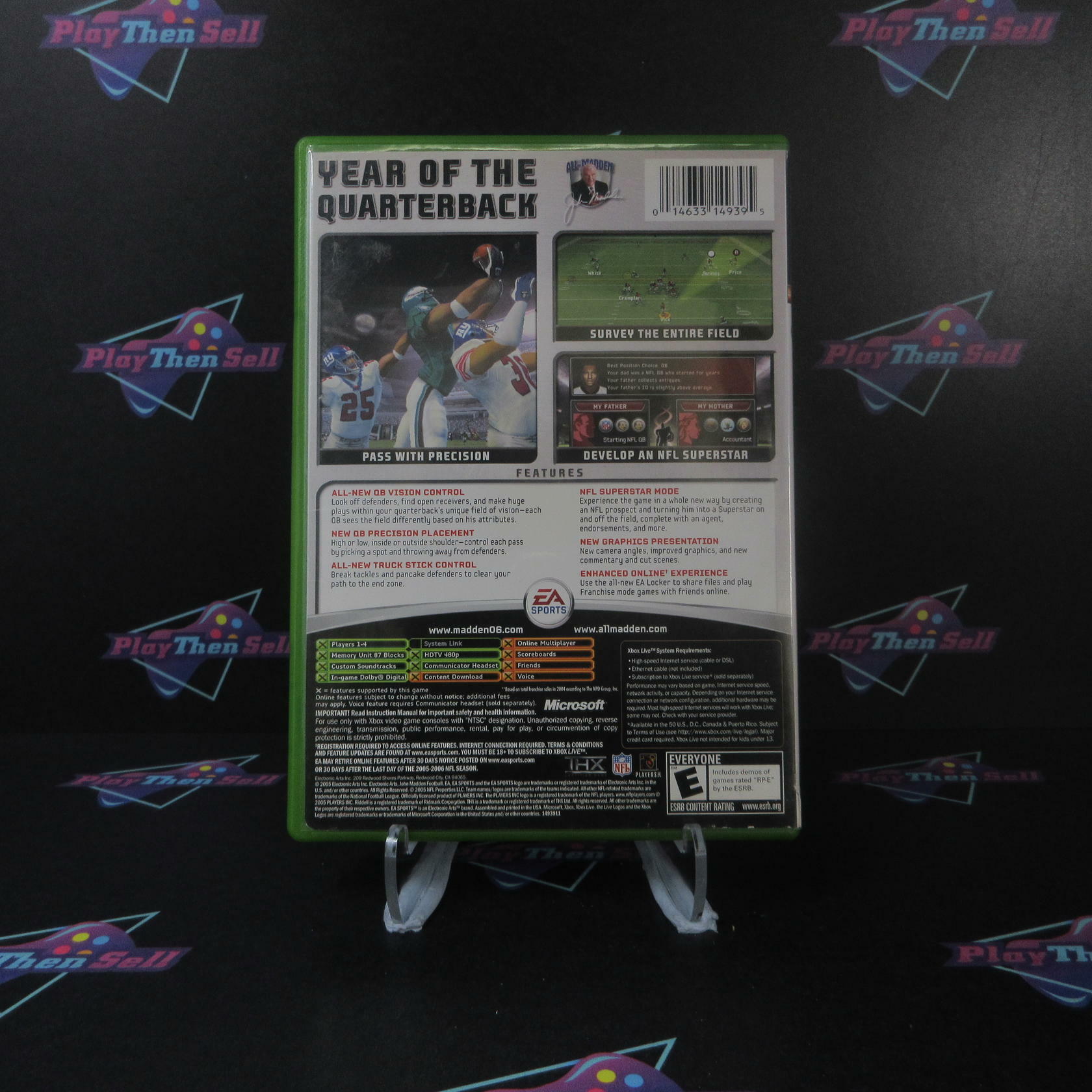 Madden NFL 06 Xbox AD/NM - Very Good