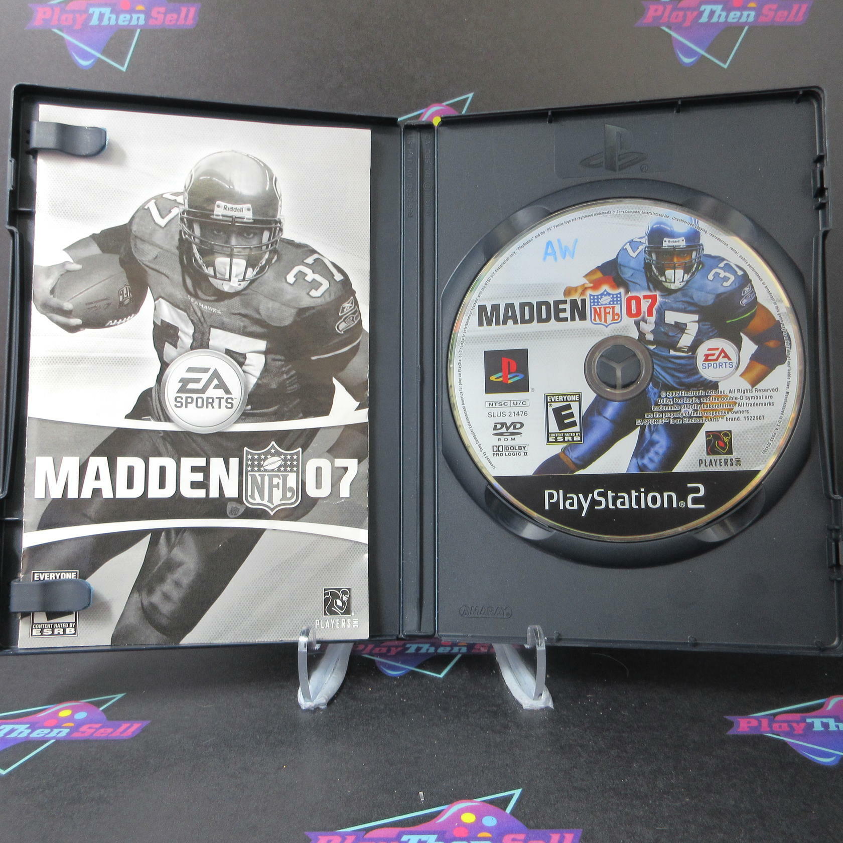 Madden NFL 07 PS2 PlayStation 2 AD/DD Complete CIB - Very Good