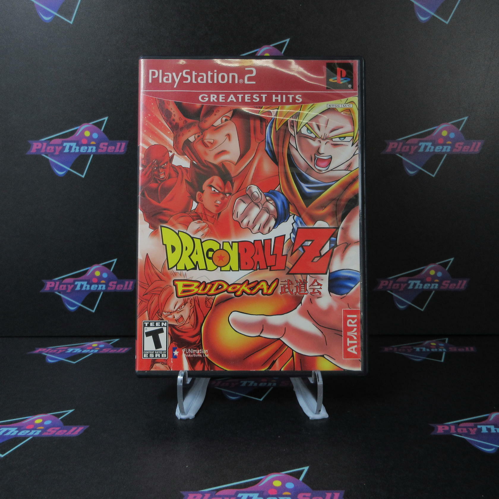 Dragon Ball Z Budokai PS2 PlayStation 2 GH - Very Good