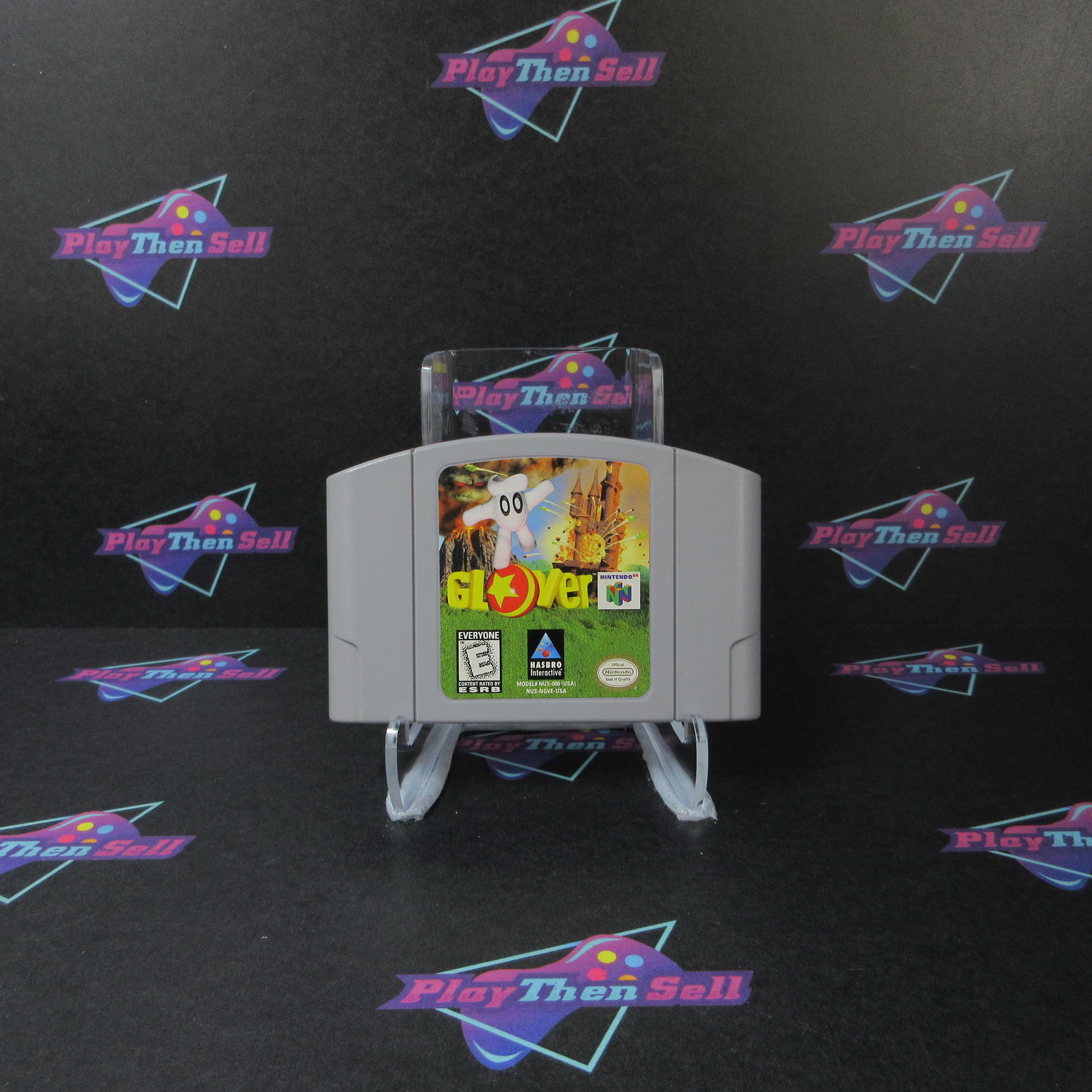 Glover - N64 Nintendo 64 Cartridge Only Authentic / Tested - Very Good