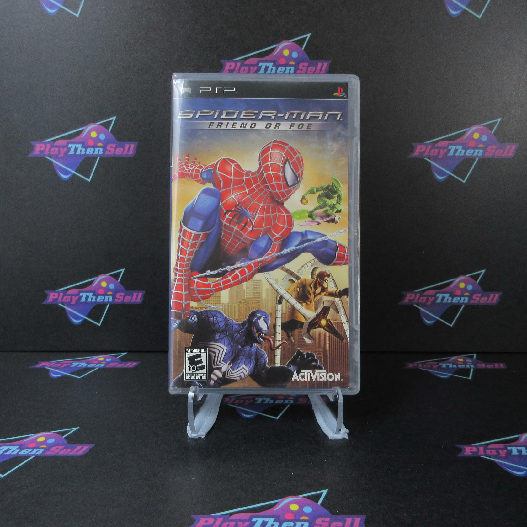 Spiderman Friend or Foe Sony PSP Clear UMD - Like New